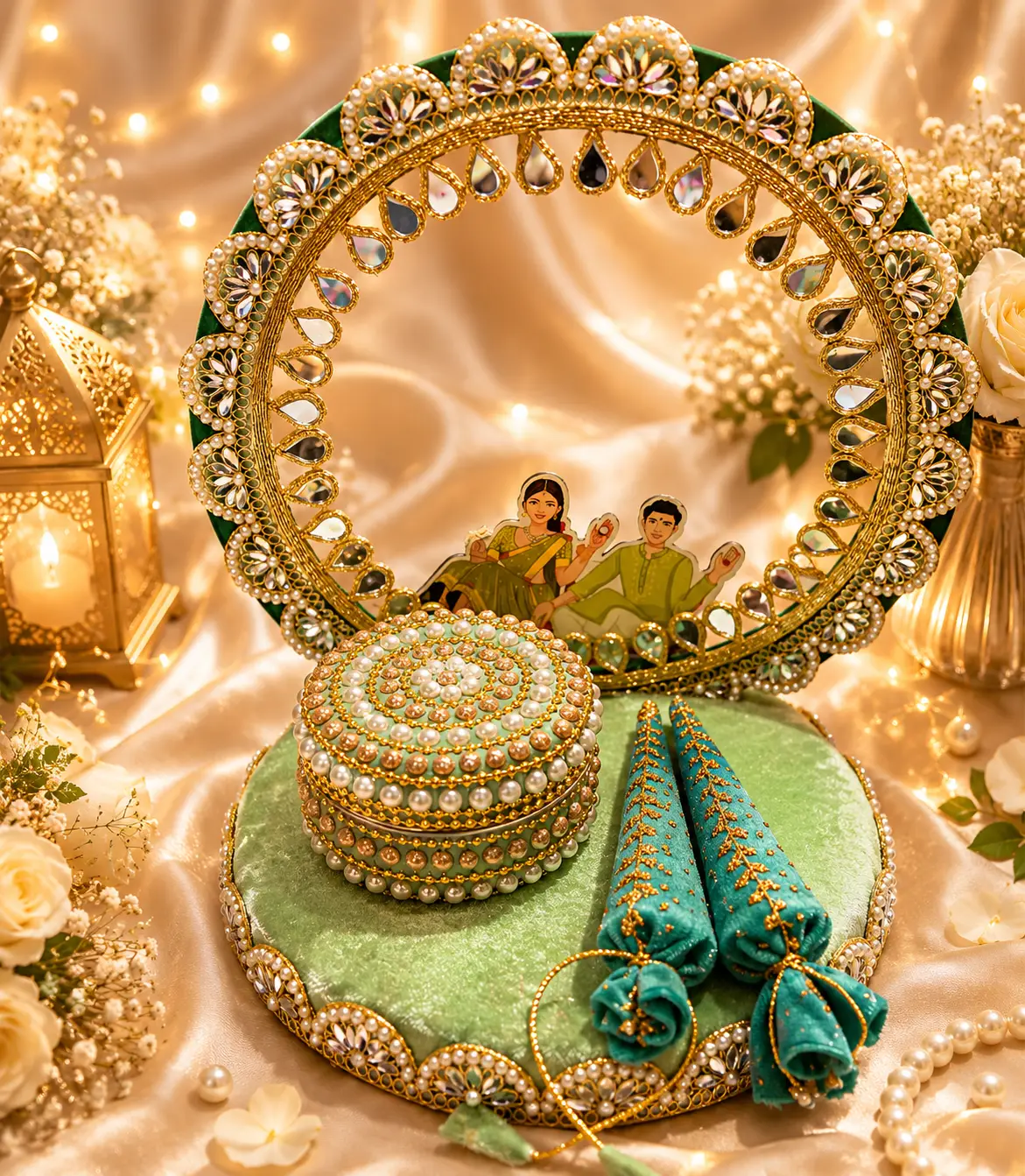 Mehfil-e-Shagun Mirror Hamper Set