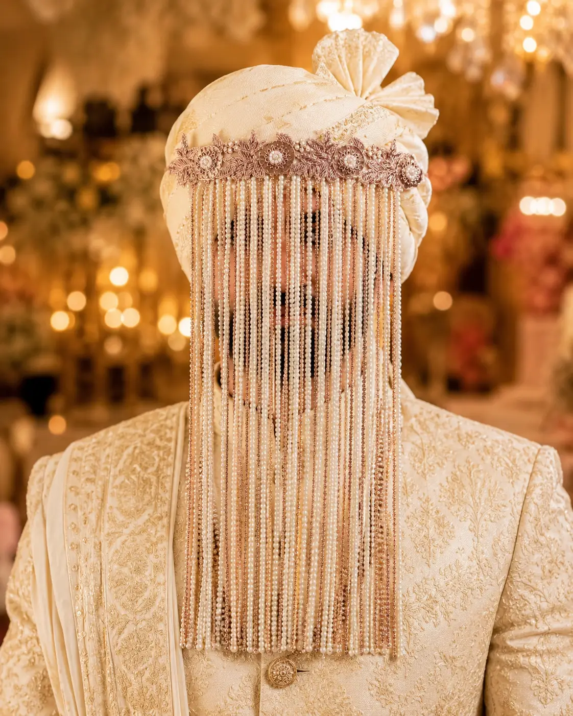 Pearl Beaded Groom Sehra