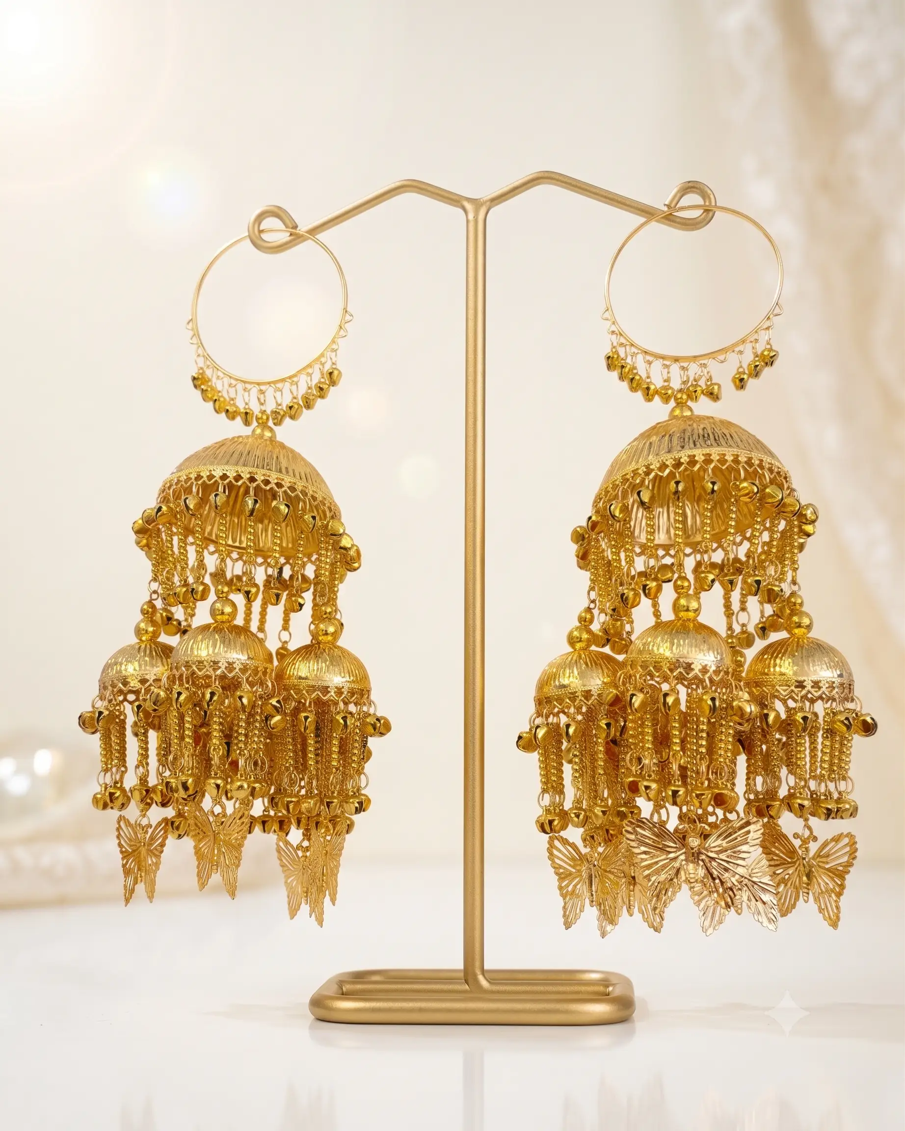 Traditional Gold Butterfly Kaleere