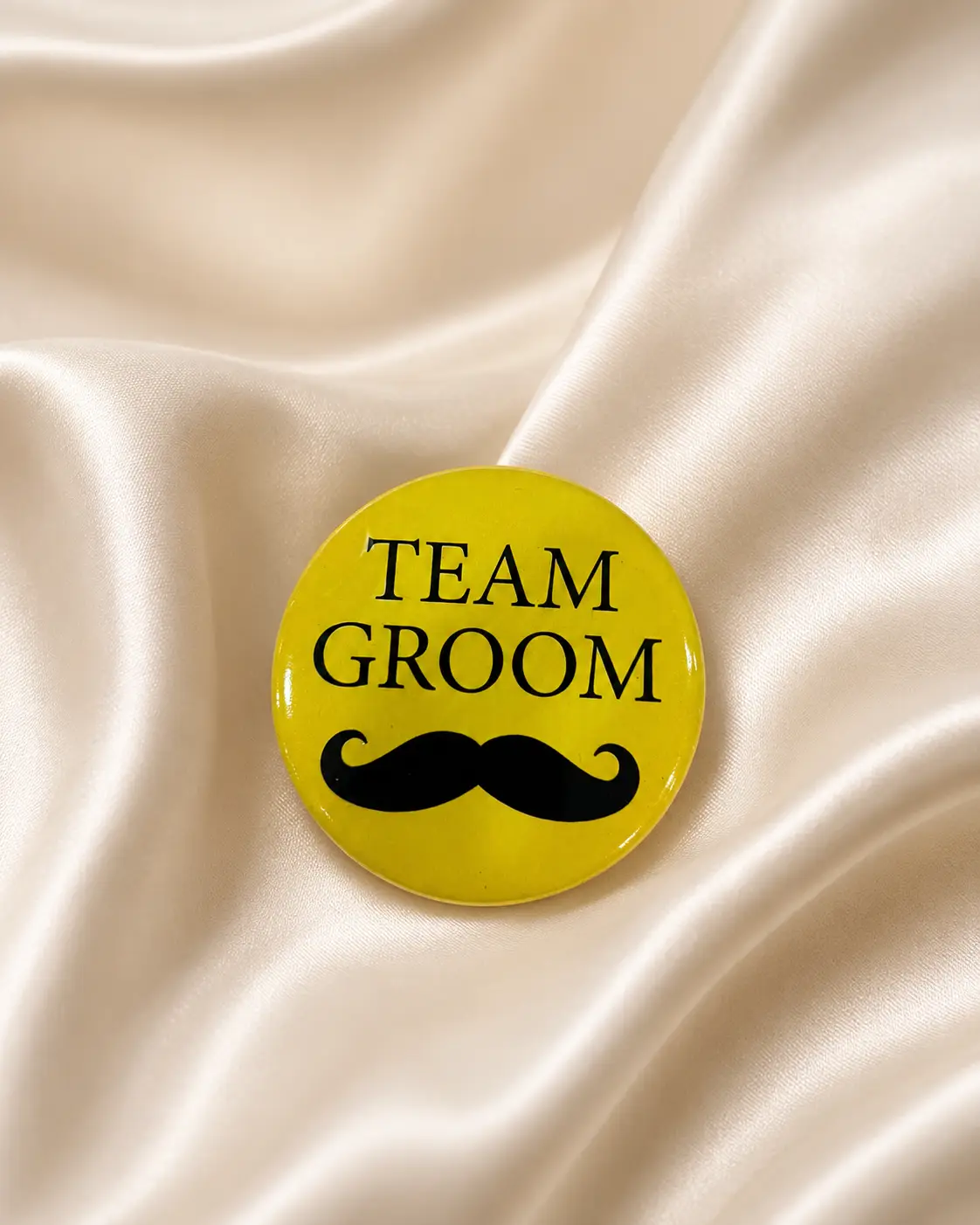 Team Groom Wedding Badges (Pack Of 10)