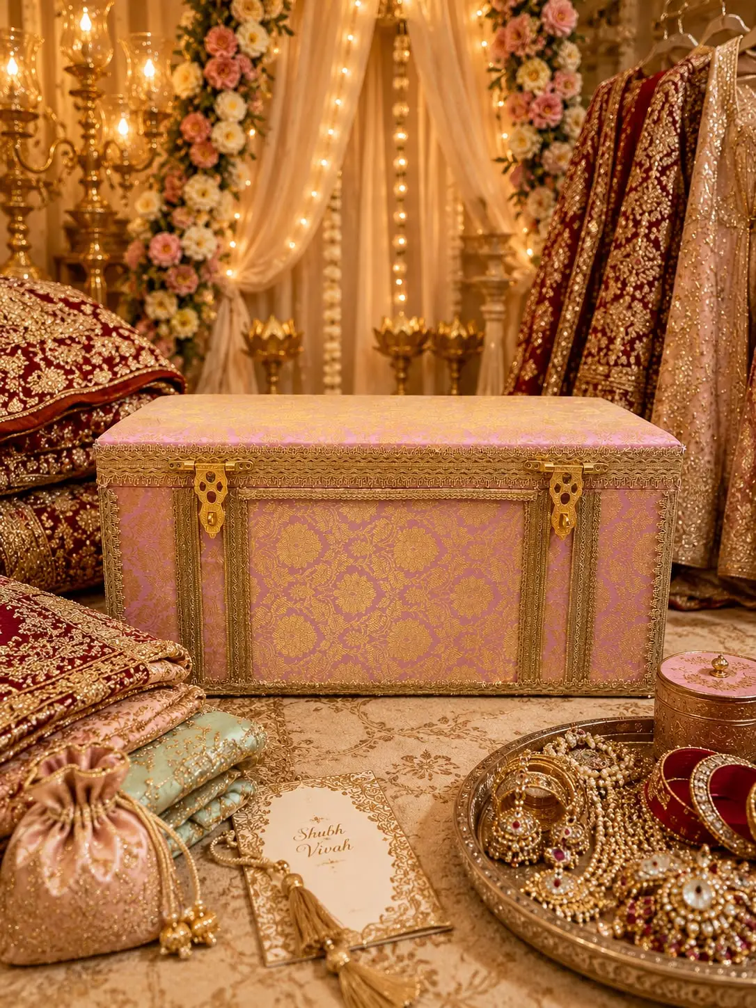 Gulabi Noor Bridal Trunk