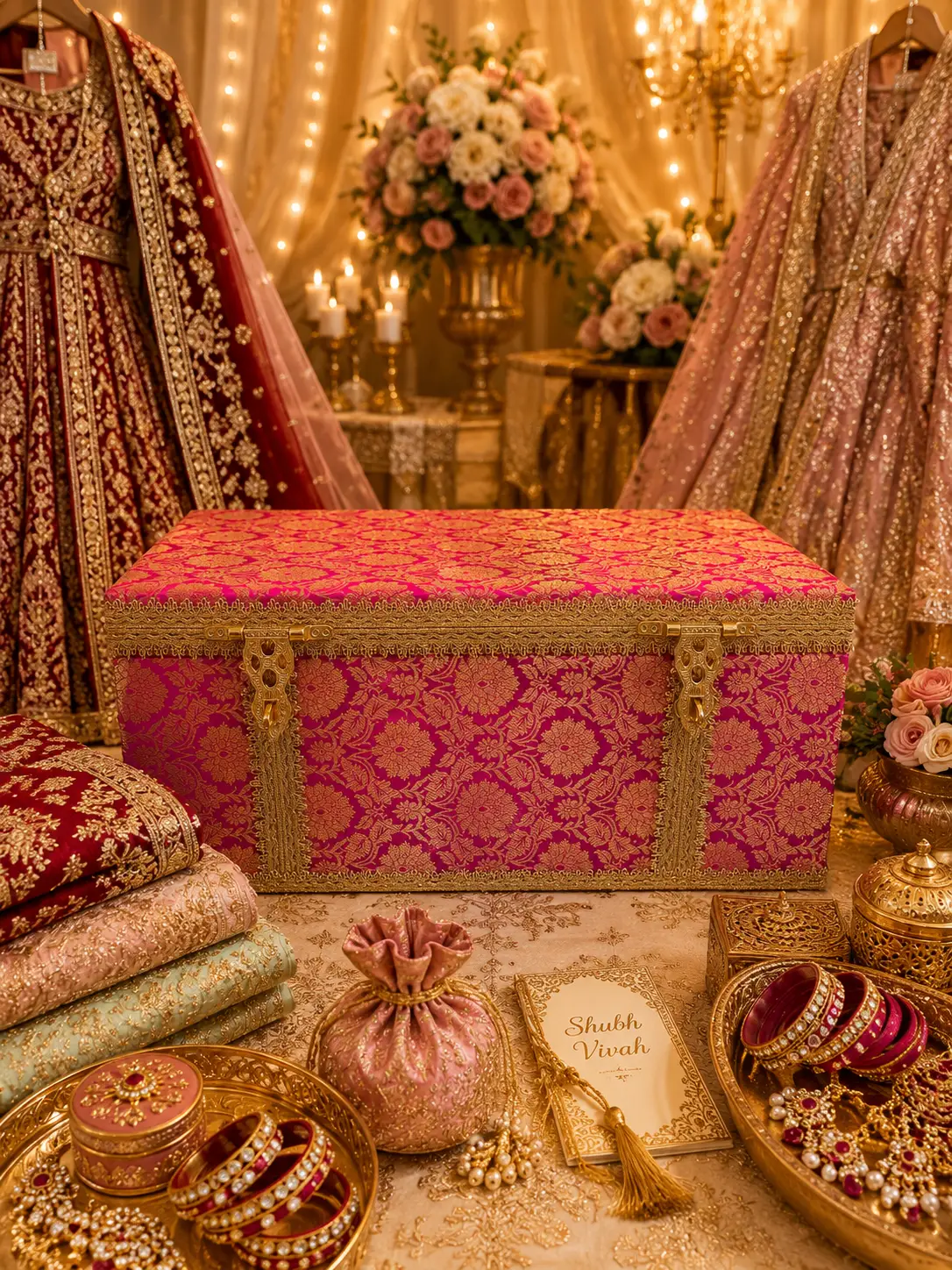 Gulabi Bridal Trunk