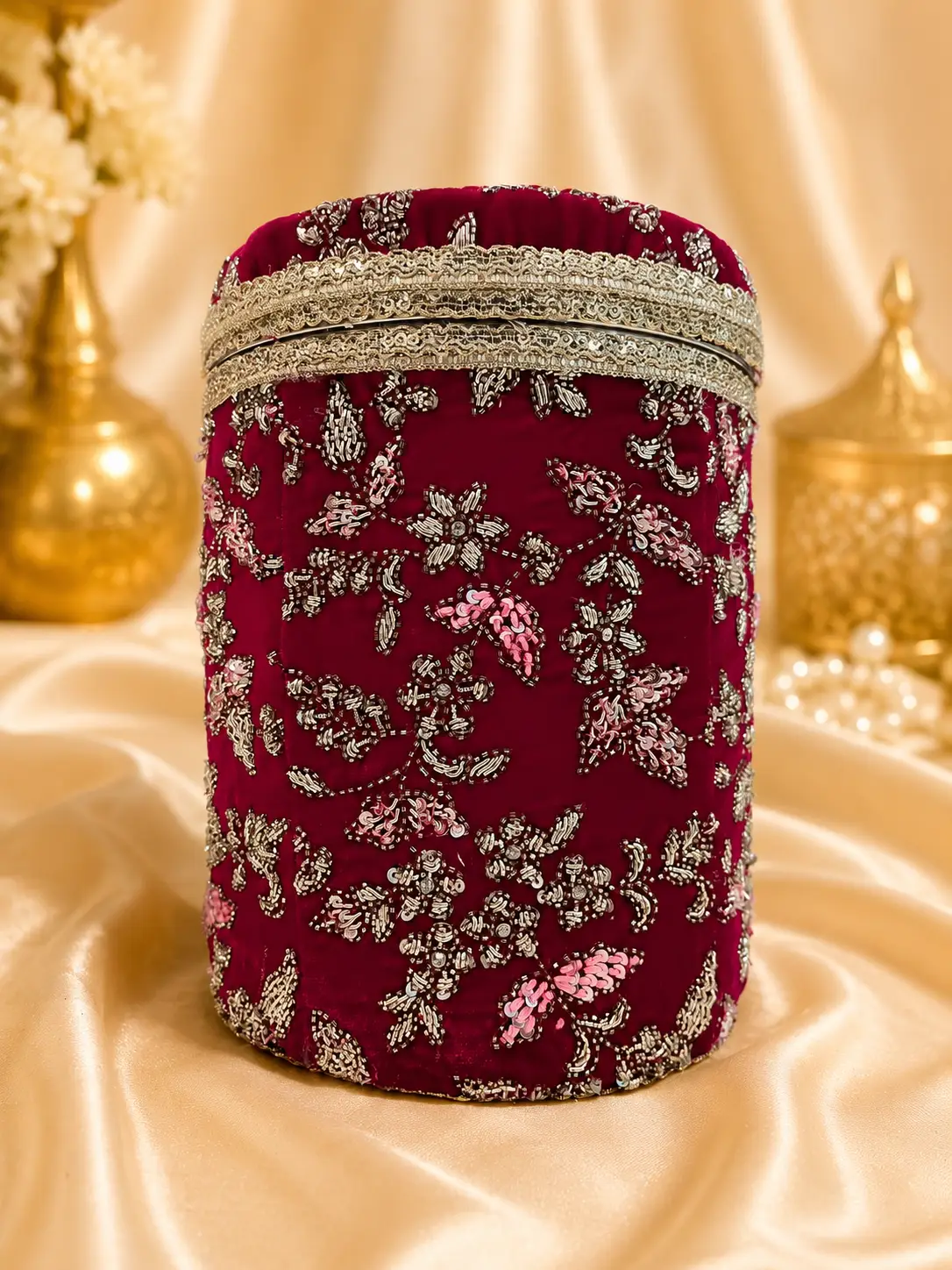 Royal Zardozi Bhaji Box