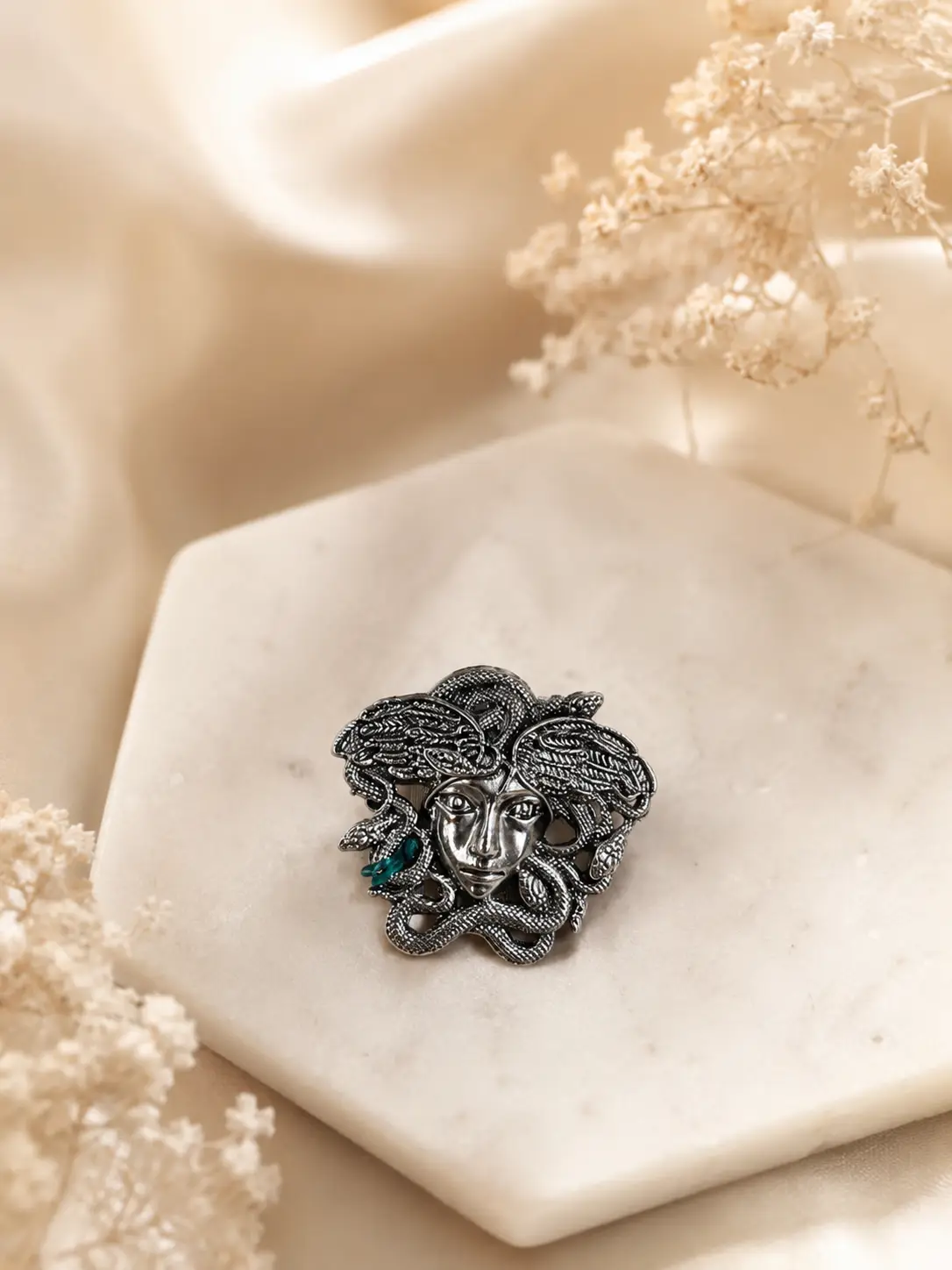 Mystic Medusa Brooch