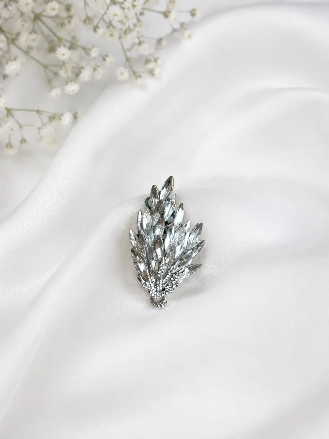 Marquise Crystal Brooch