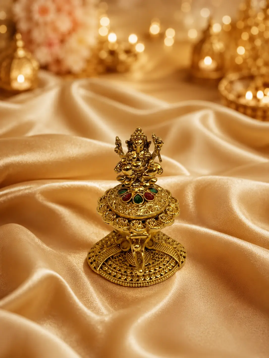 Metal Sindoor Dabbi