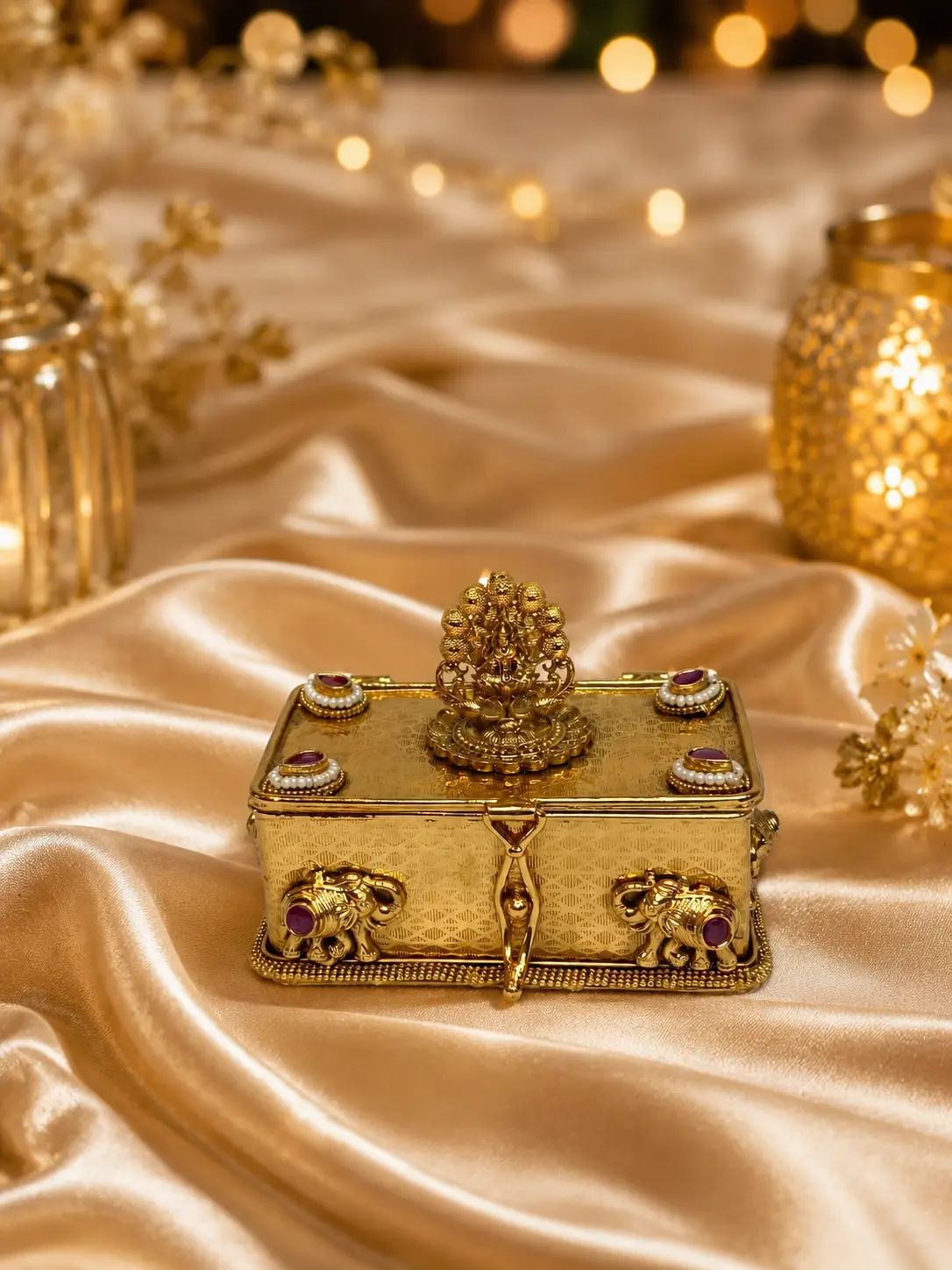 Rose Bloom Sindoor Box