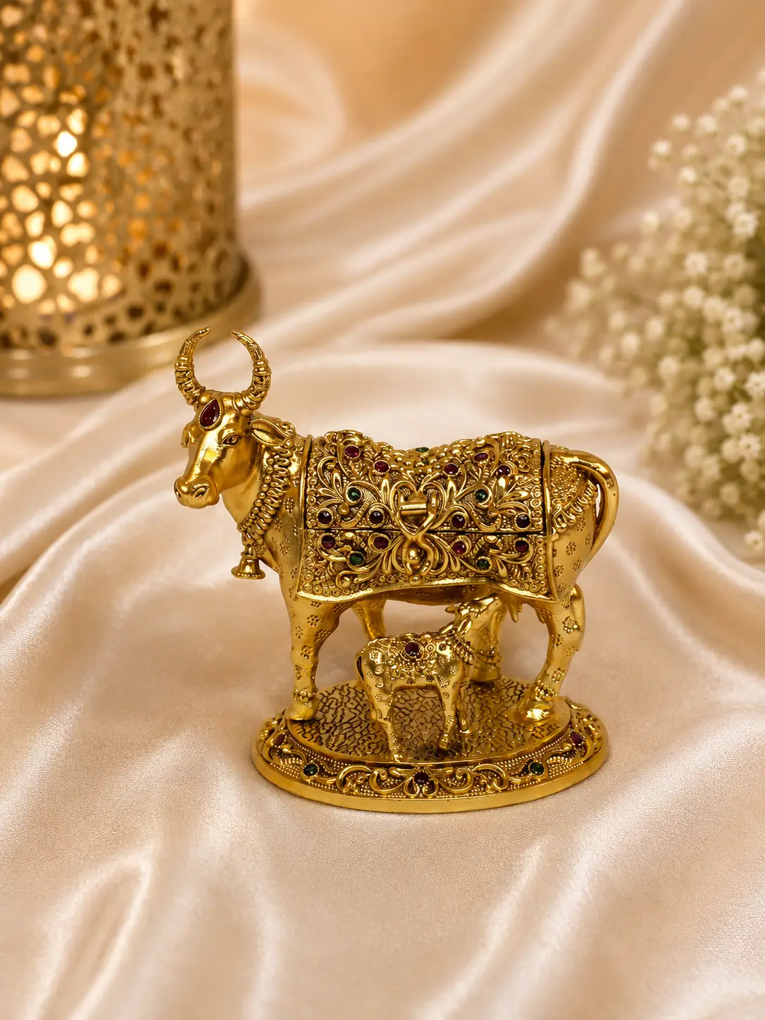 Vintage Blossom Sindoor Dabbi