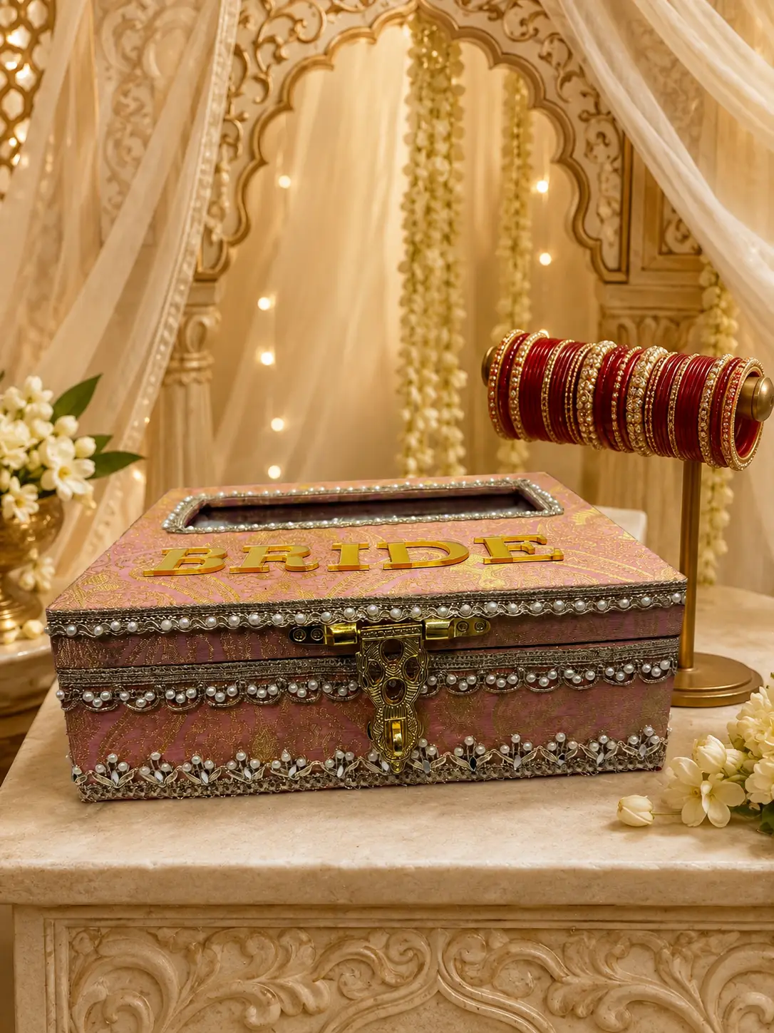 Blush Bride Chooda Kaleera Box