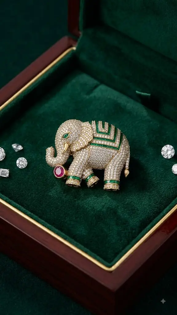 Noble Crest Brooch