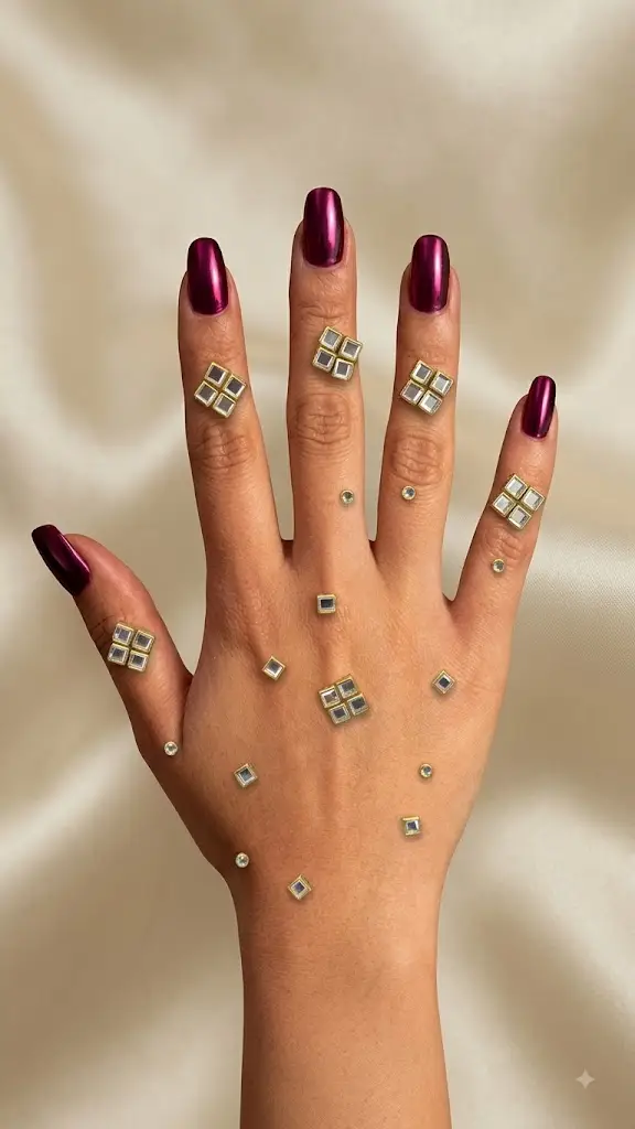 Mirror Hand Stickers