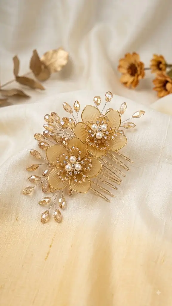 Flower Hair Clip