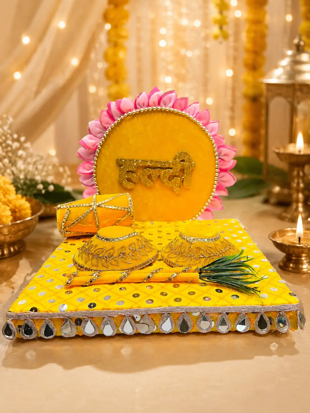 Royal Haldi Ceremony Set