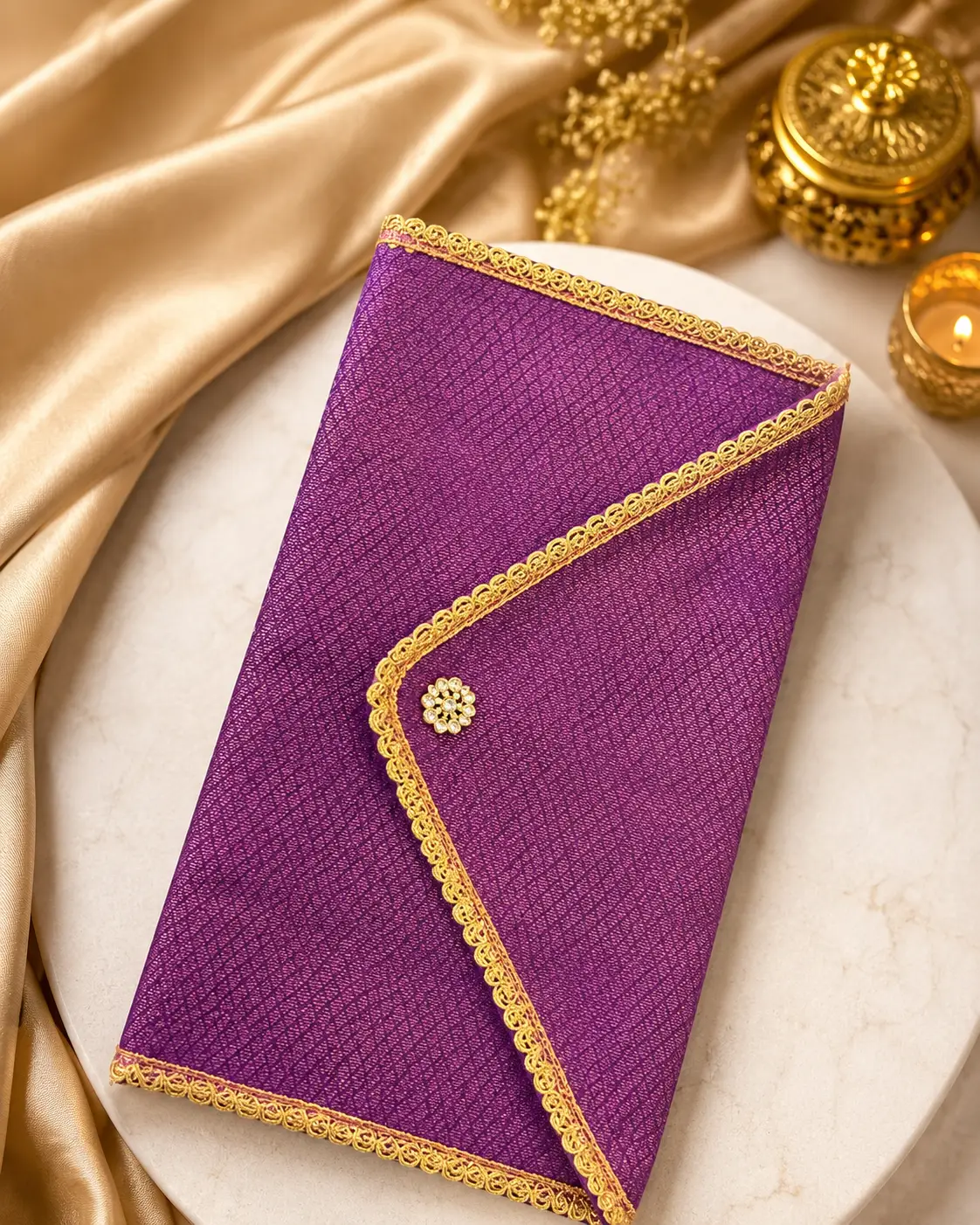 Royal Purple Pouch