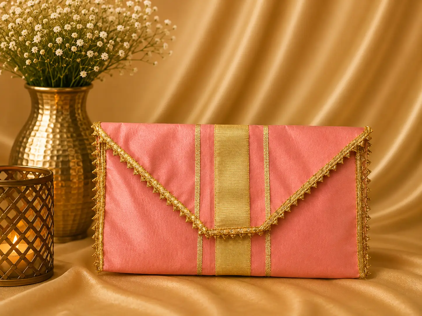 Blush Gold Envelope