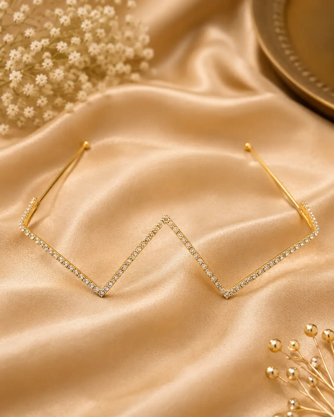 Crystal V-Shaped
