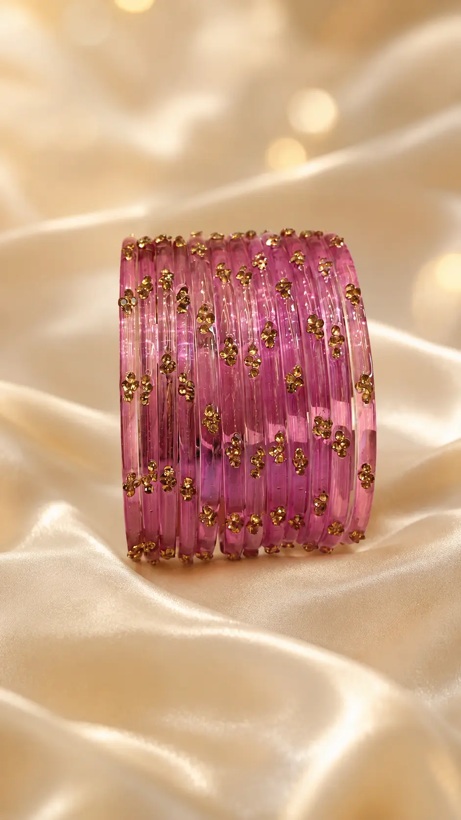 Crystal Bangles (PACK OF 10)