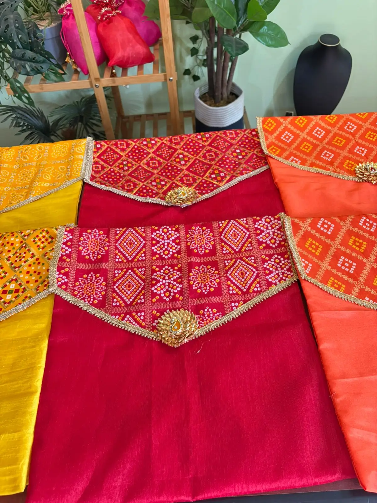 Gharchola Saree Cover (Pack of 10)