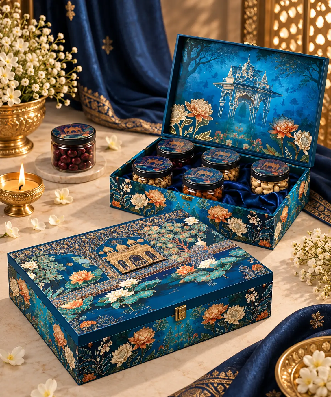Lotus Heritage Dry Fruit Box (Pack Of 25)