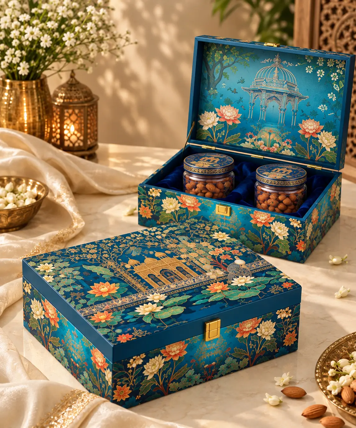 Peacock Heritage Box (Pack Of 25)