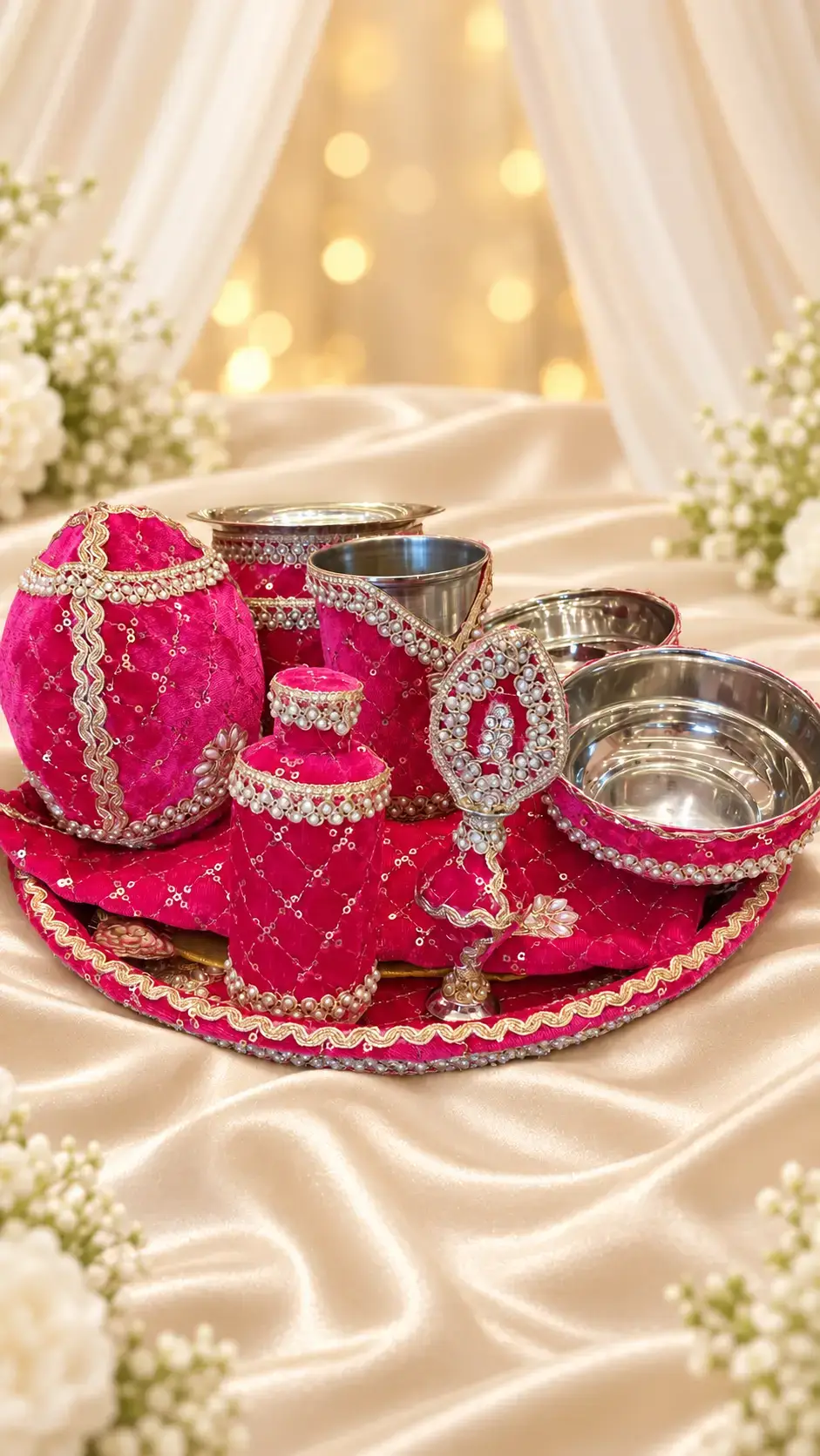 Sacred Ritual Chowki Set