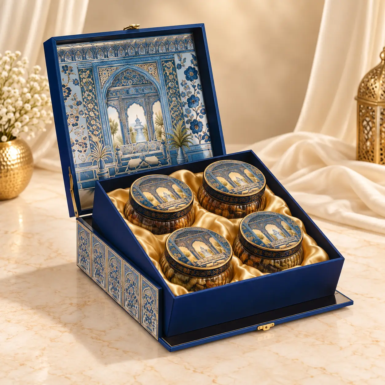 Royal Blue Heritage Box (Pack Of 25)
