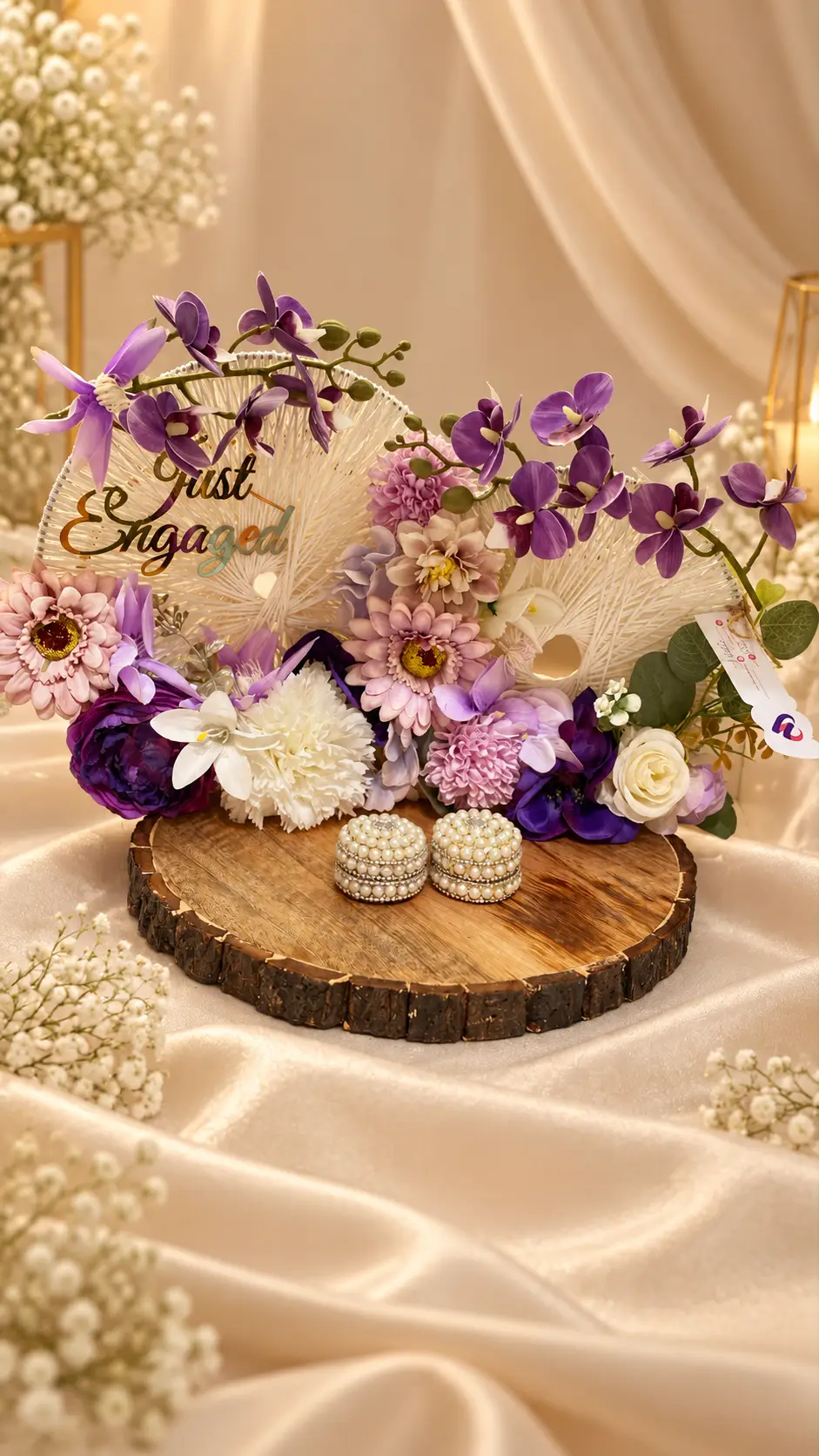 Royal Bloom Engagement Platter