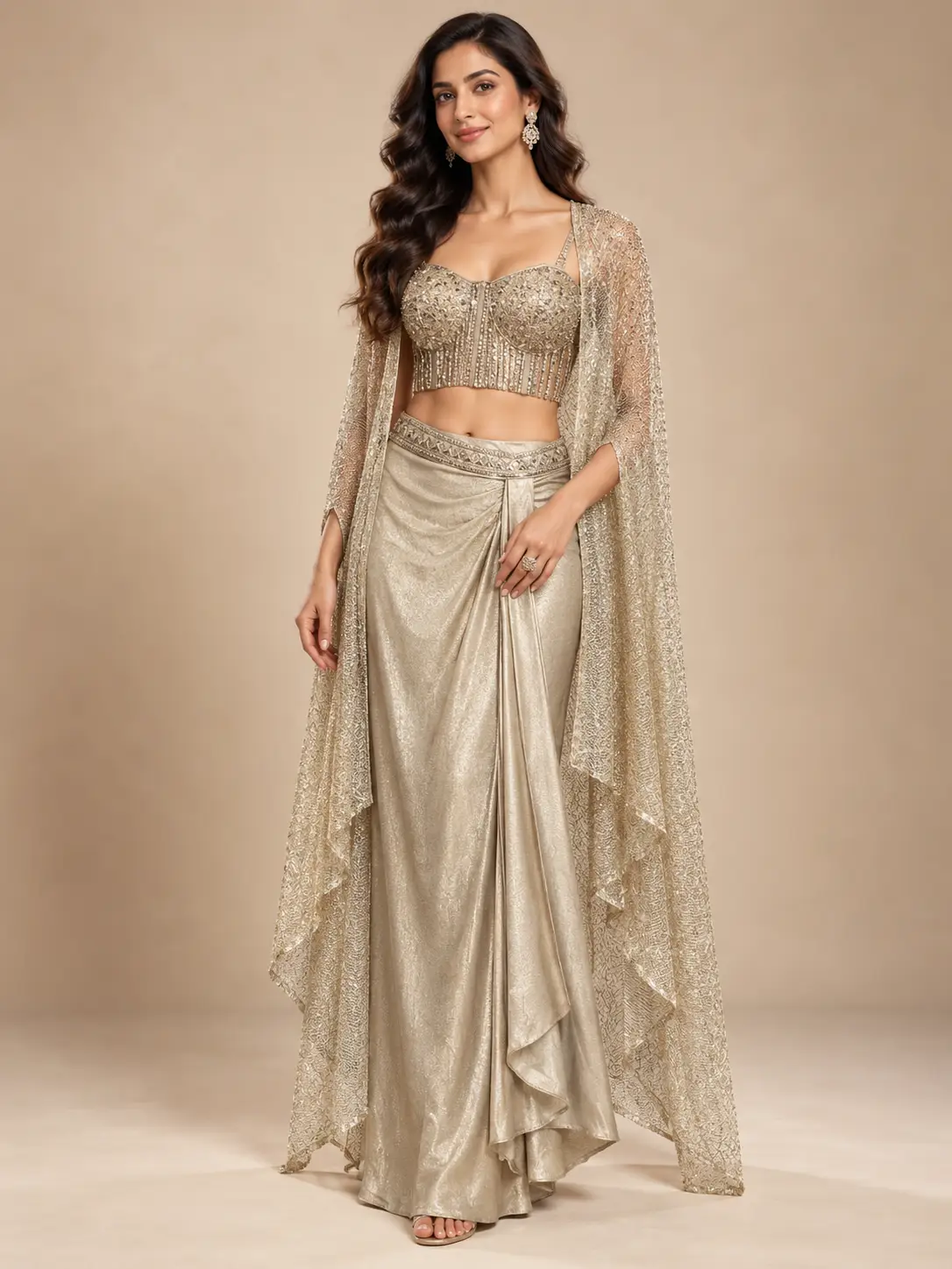 Champagne Celestial Drape Set