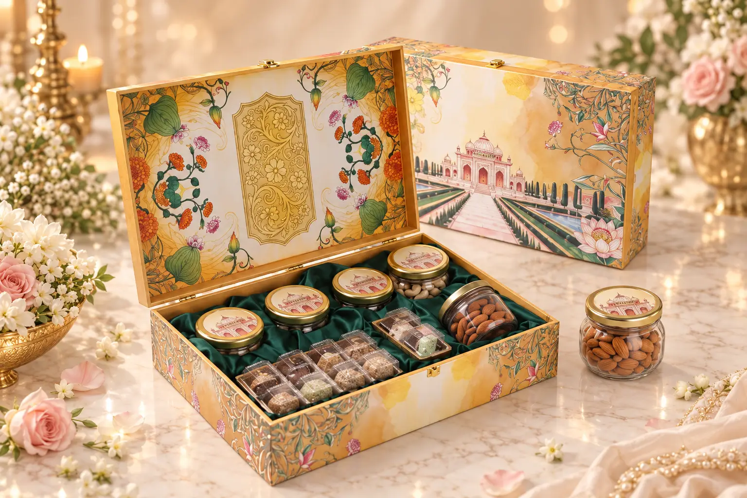 Heritage Palace Invite Box (Pack Of 25)