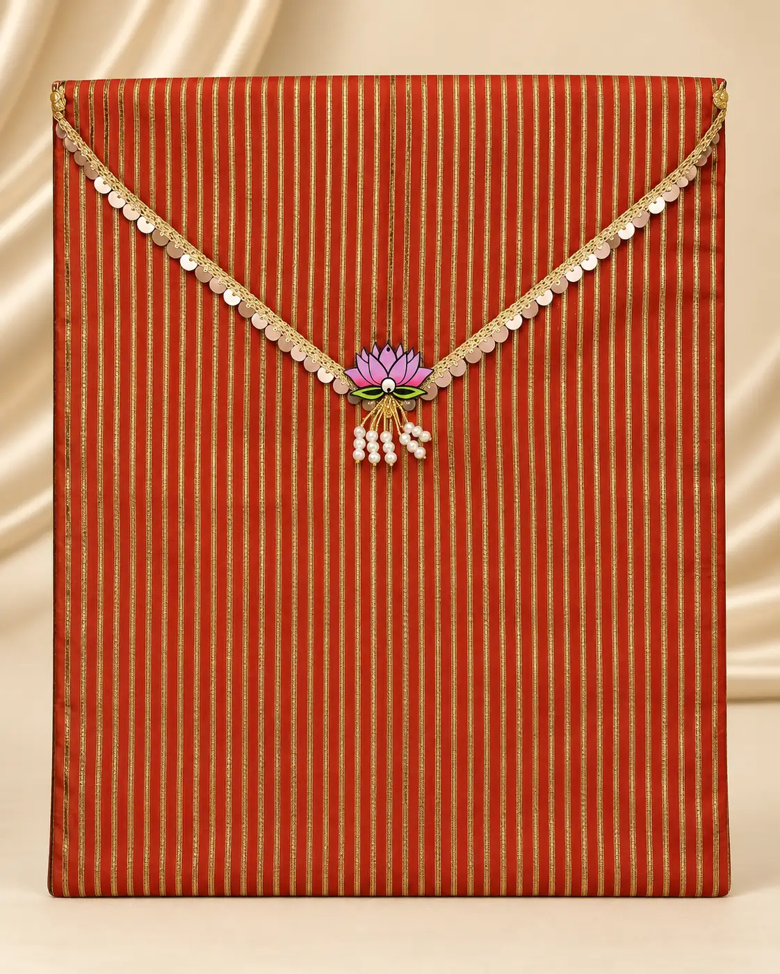 Royal Red Saree Cover