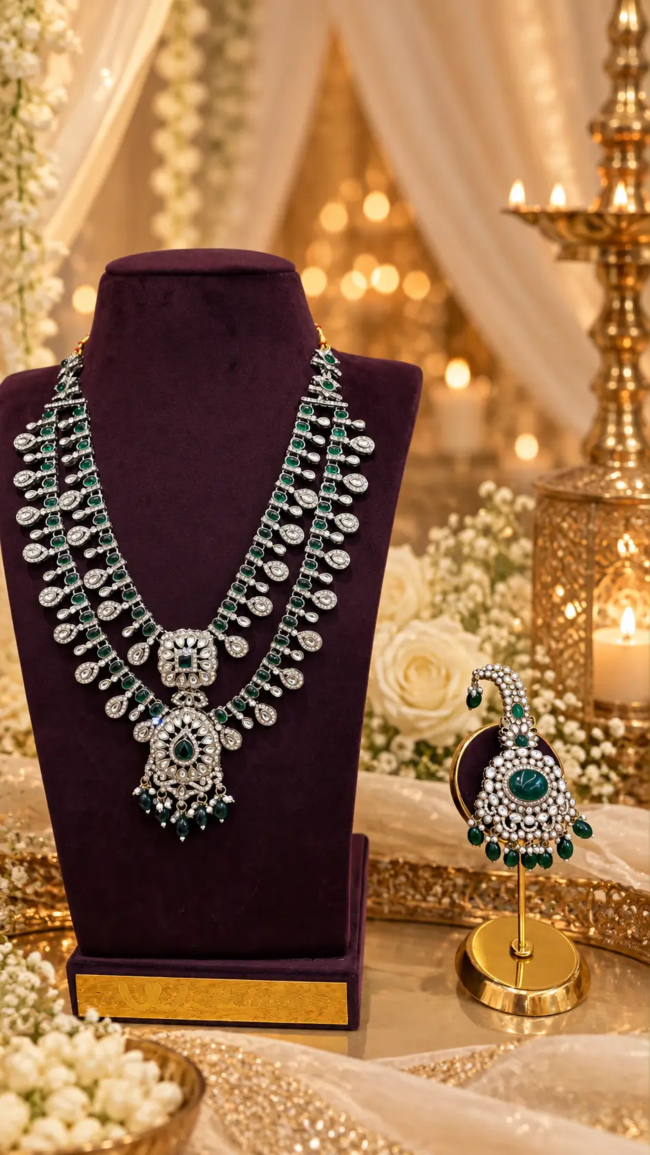 Royal Green Mala