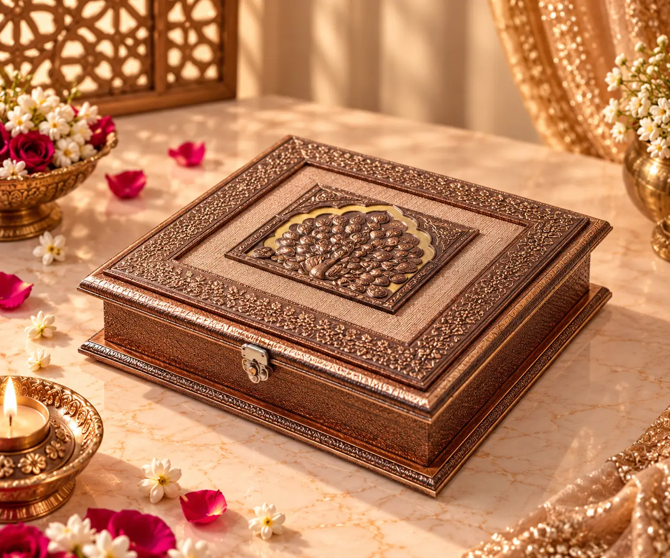 Antique Tree Heritage Box (Pack Of 25)