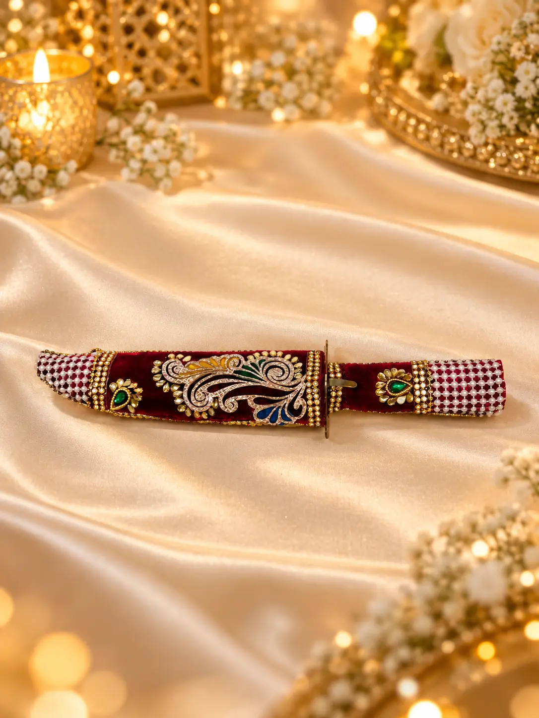 Pearl Embellished Kirpan