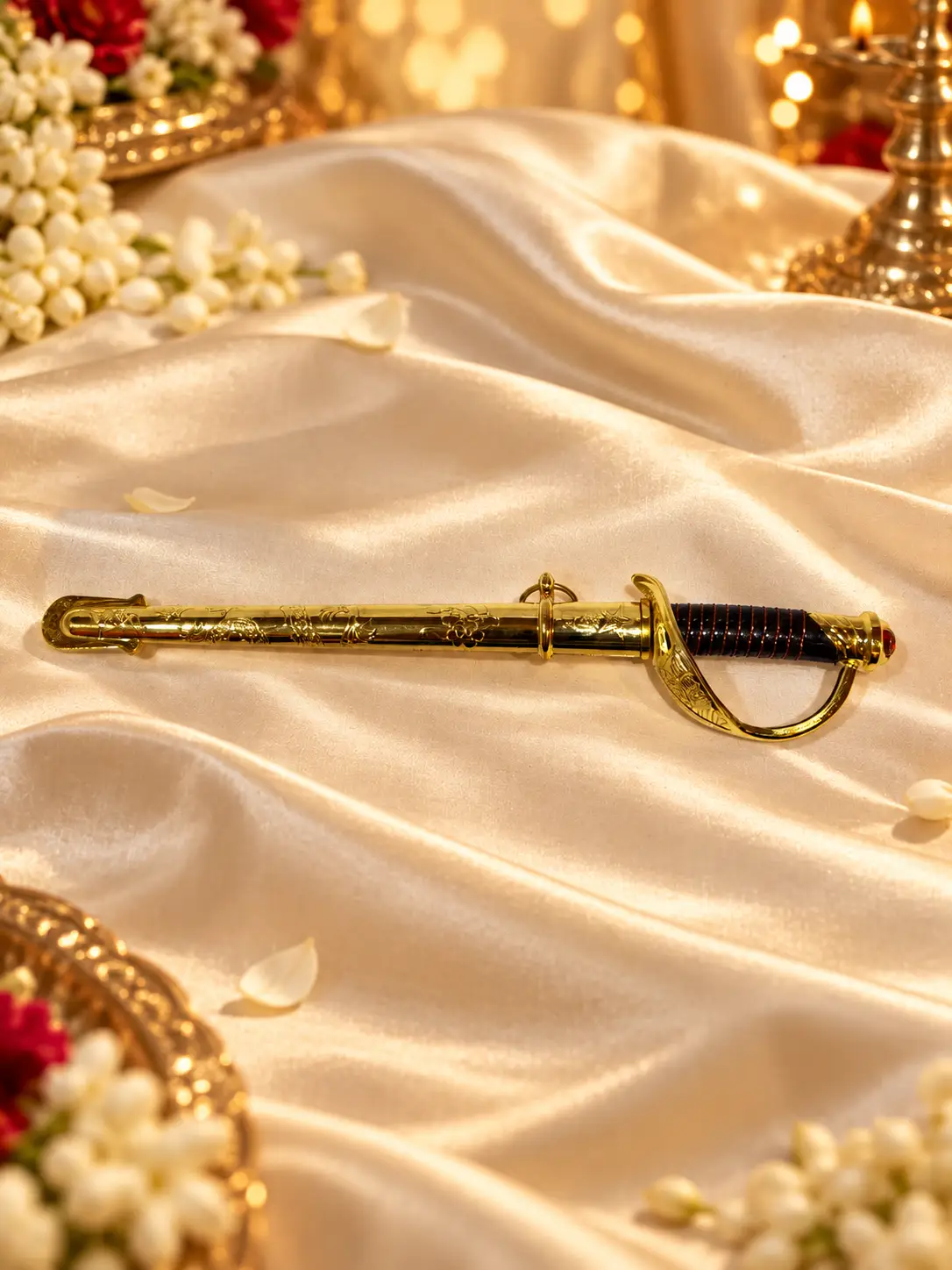 Golden Engraved Sword