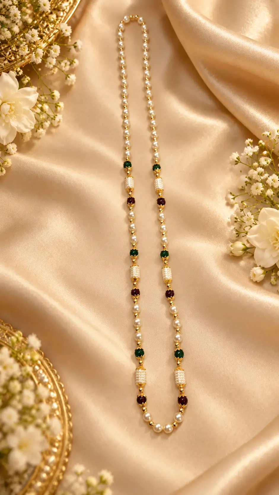 Royal Beaded Mala (Pack Of 10)