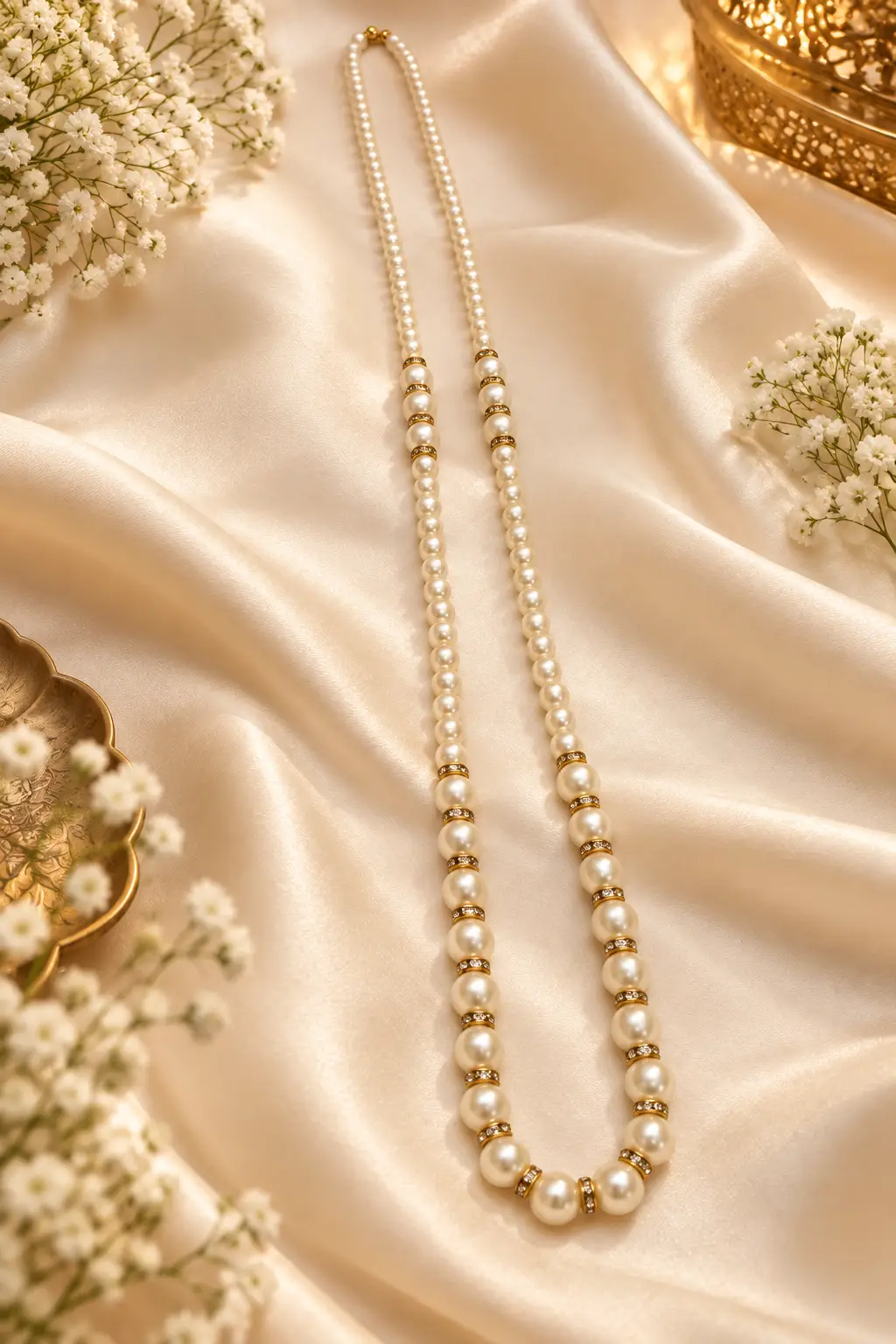 Pearl Majesty Mala (Pack Of 10)