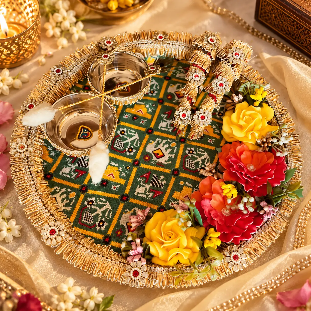 Bridal Mehendi Platter