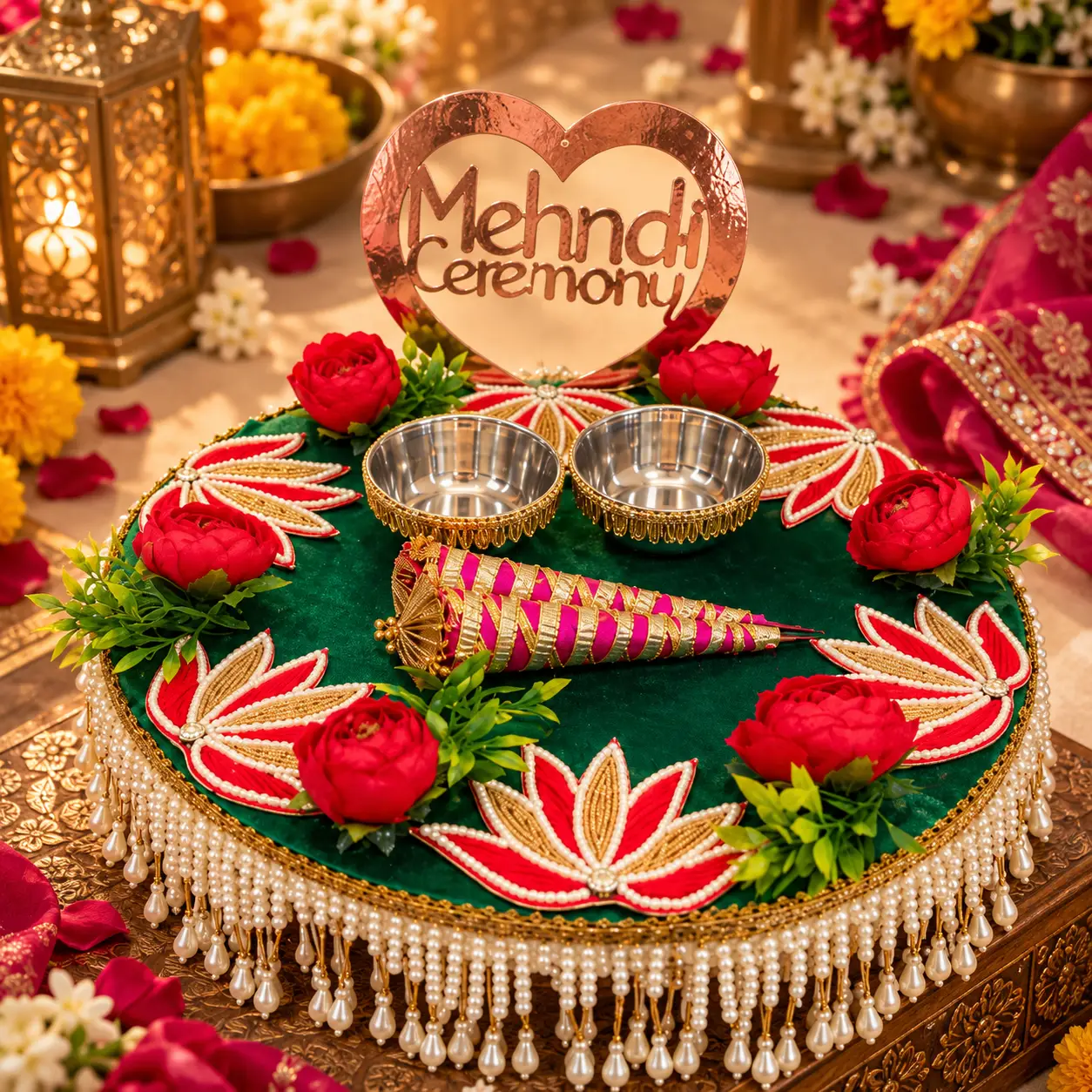 Royal Mehndi Thali