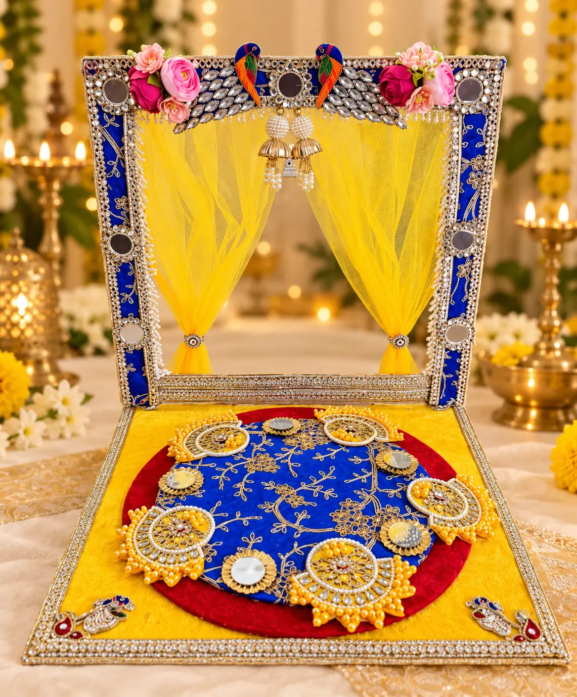 Royal Draped Mandap