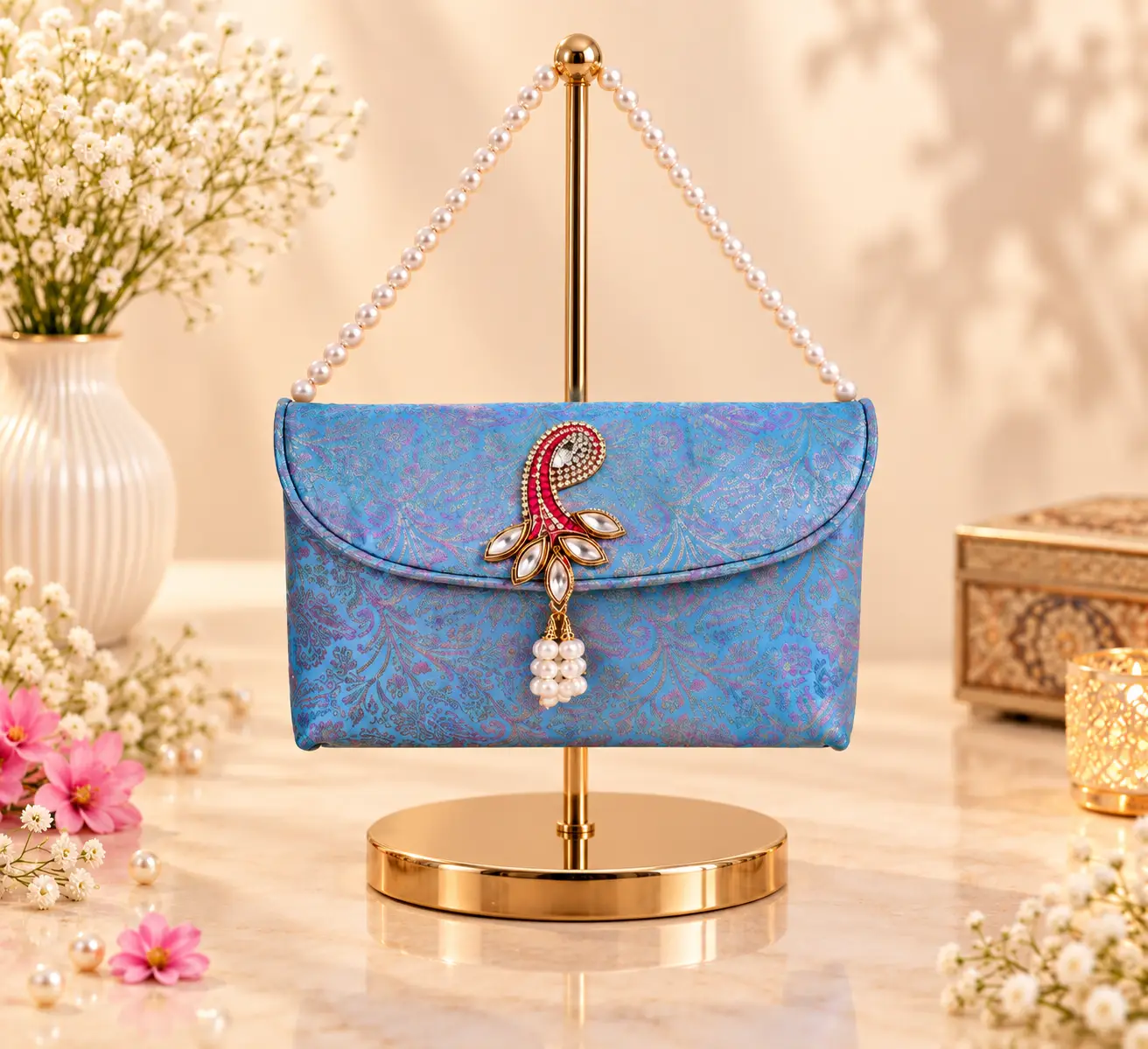 Pearl Brocade Sling (Pack Of 10)