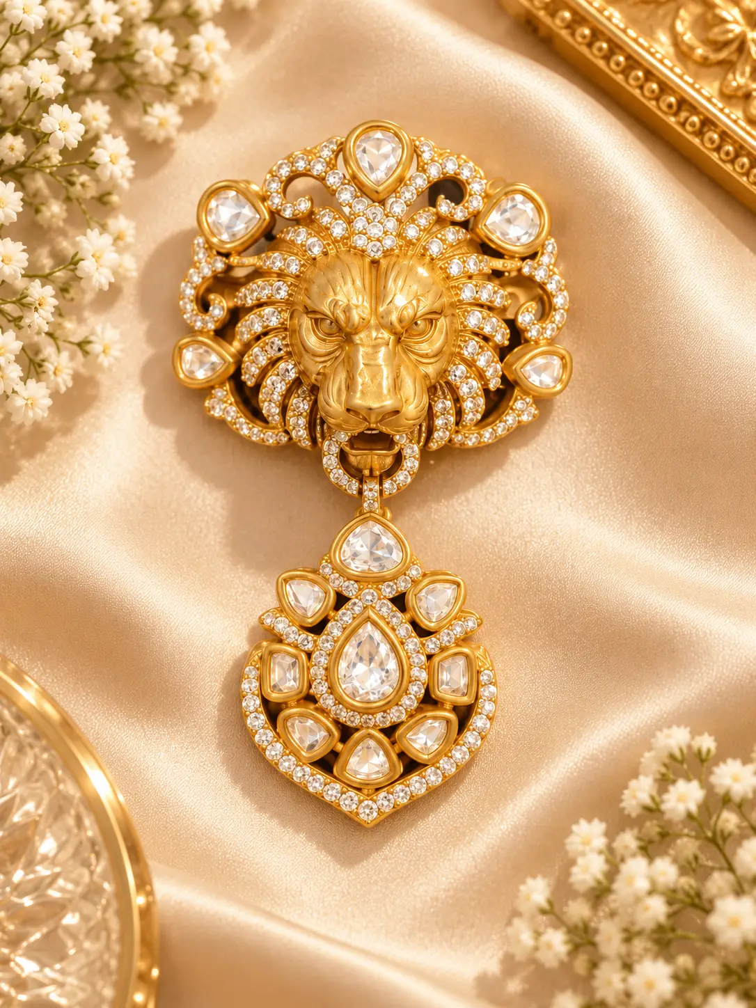 Royal Lion Brooch