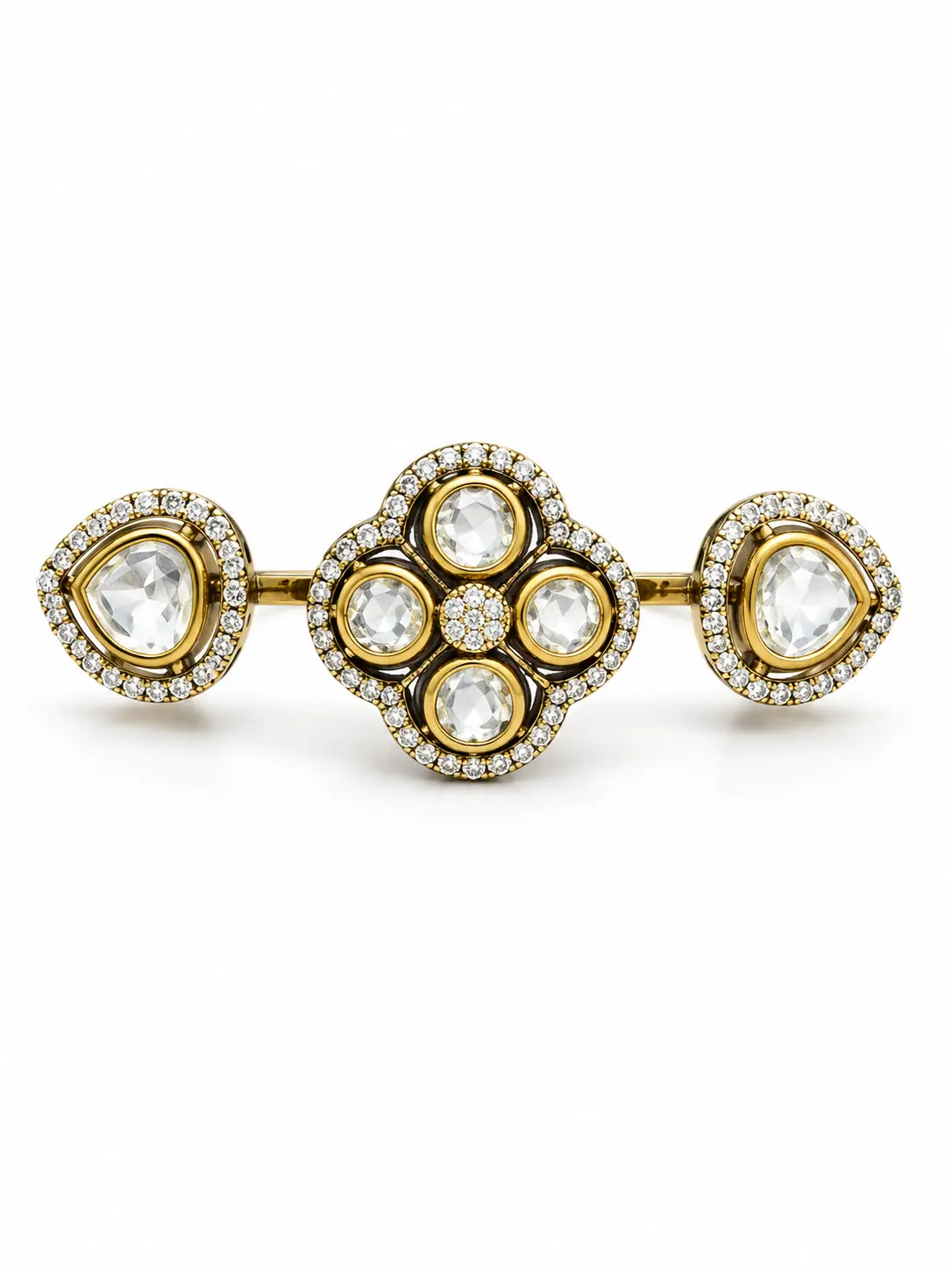 Regal Clover Ring