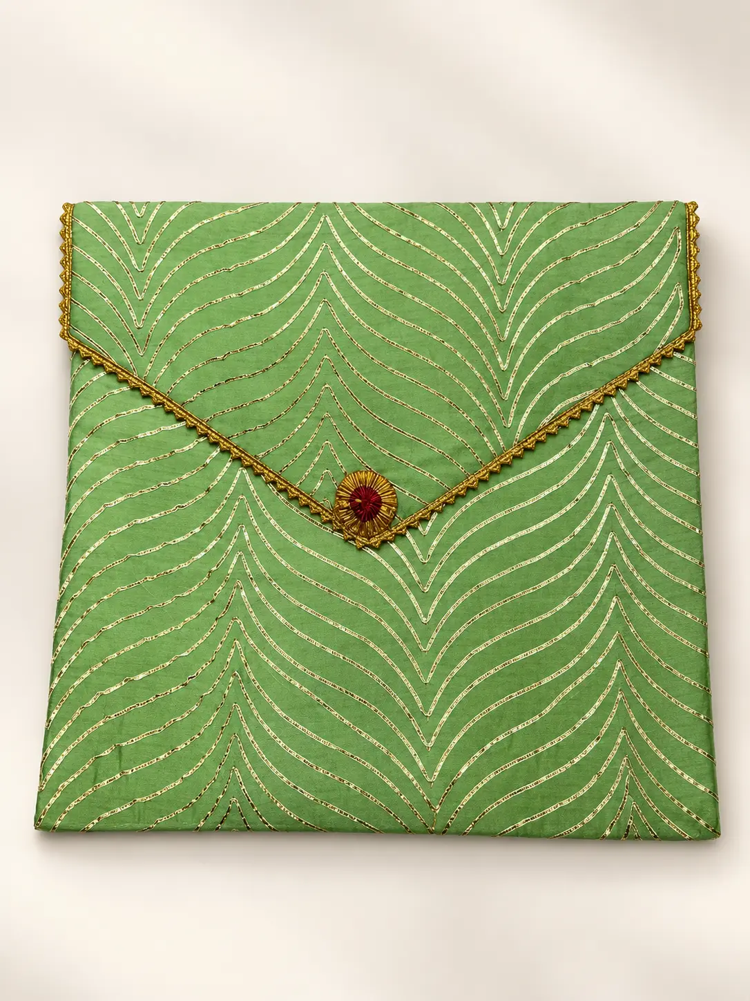 Leheriya Saree Cover(Pack Of 10)