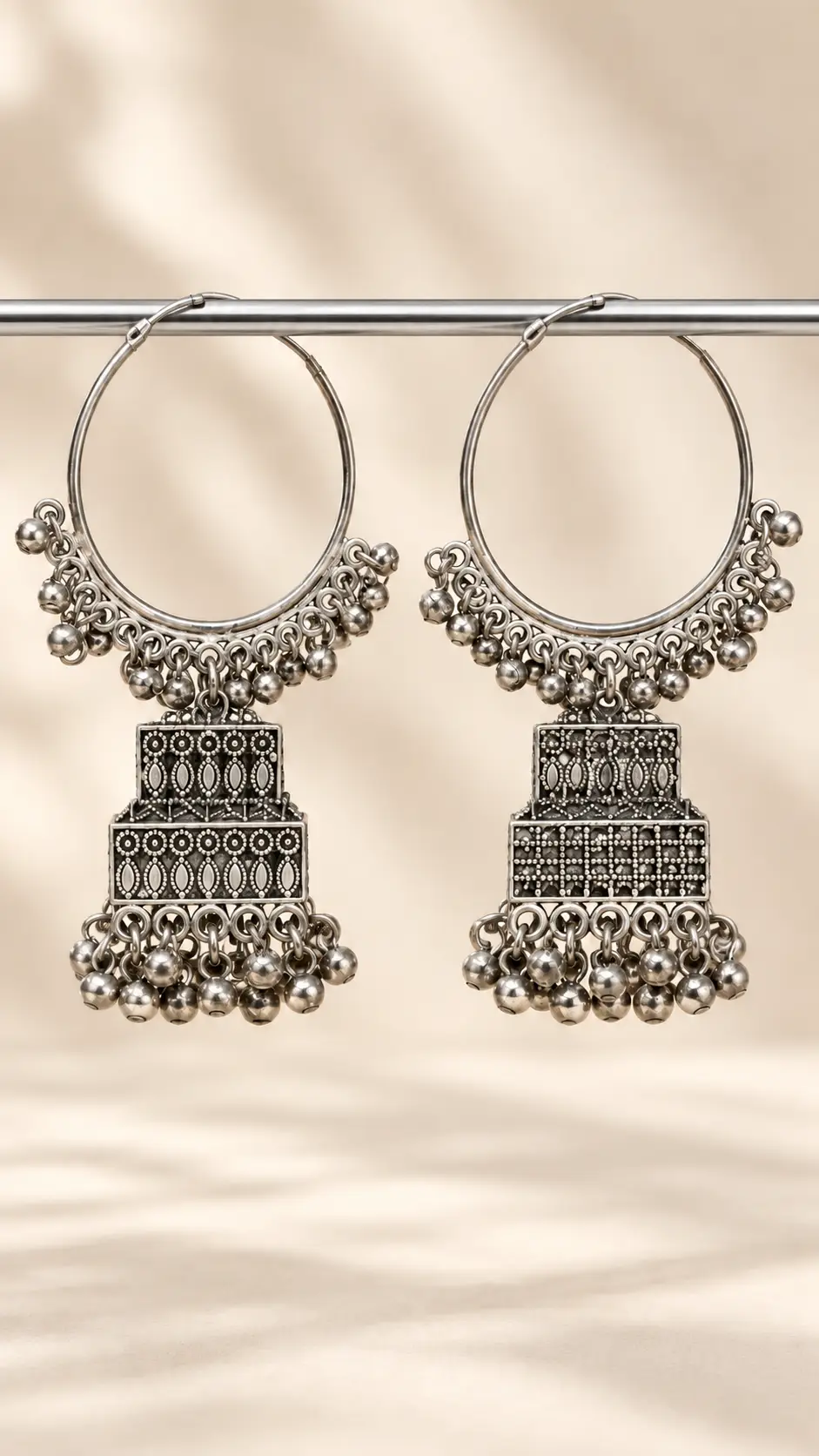 Heritage Jhumka Hoops