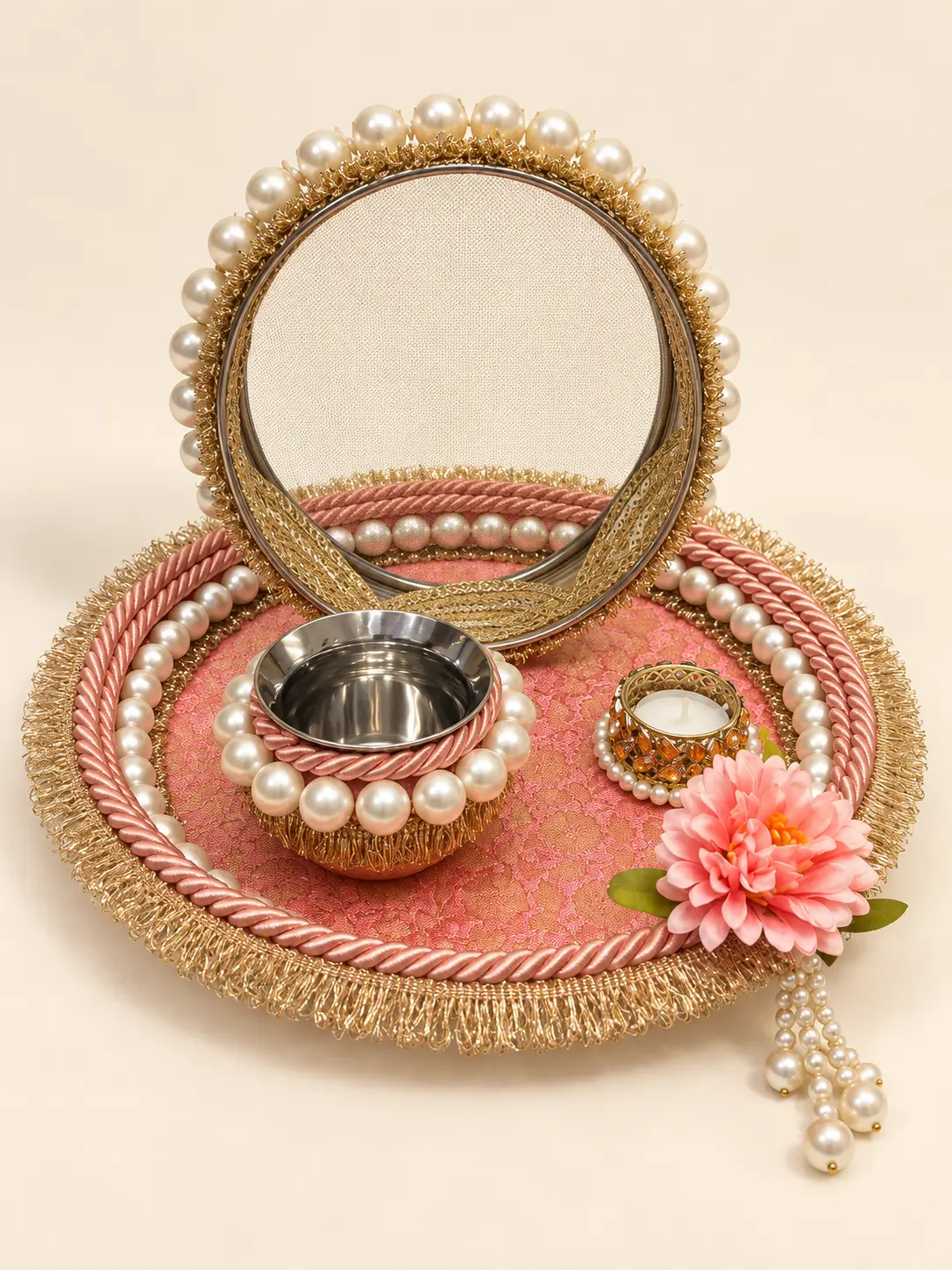 Floral Thali Set