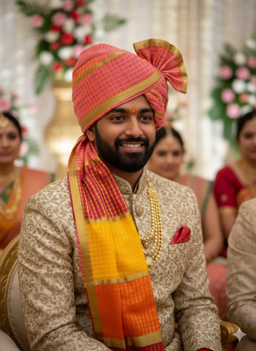 Traditional Rajasthani Safa Turban