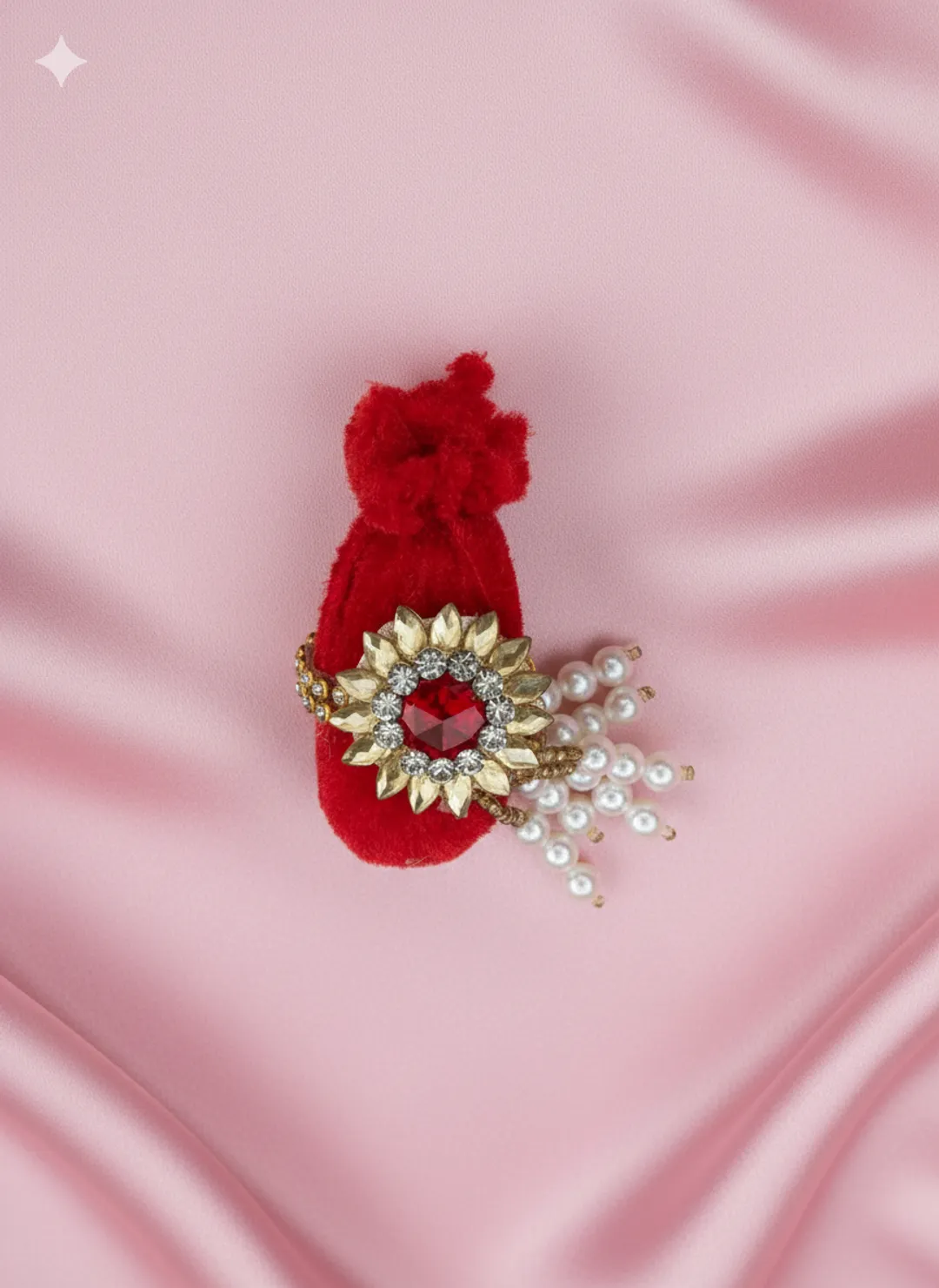 Red Velvet Wedding Nariyal