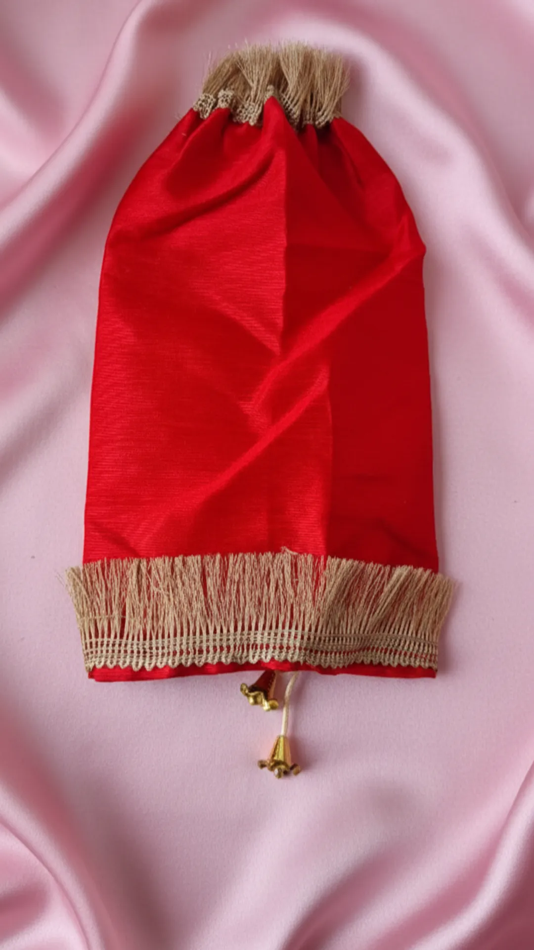 Red Organza Chooda Cover