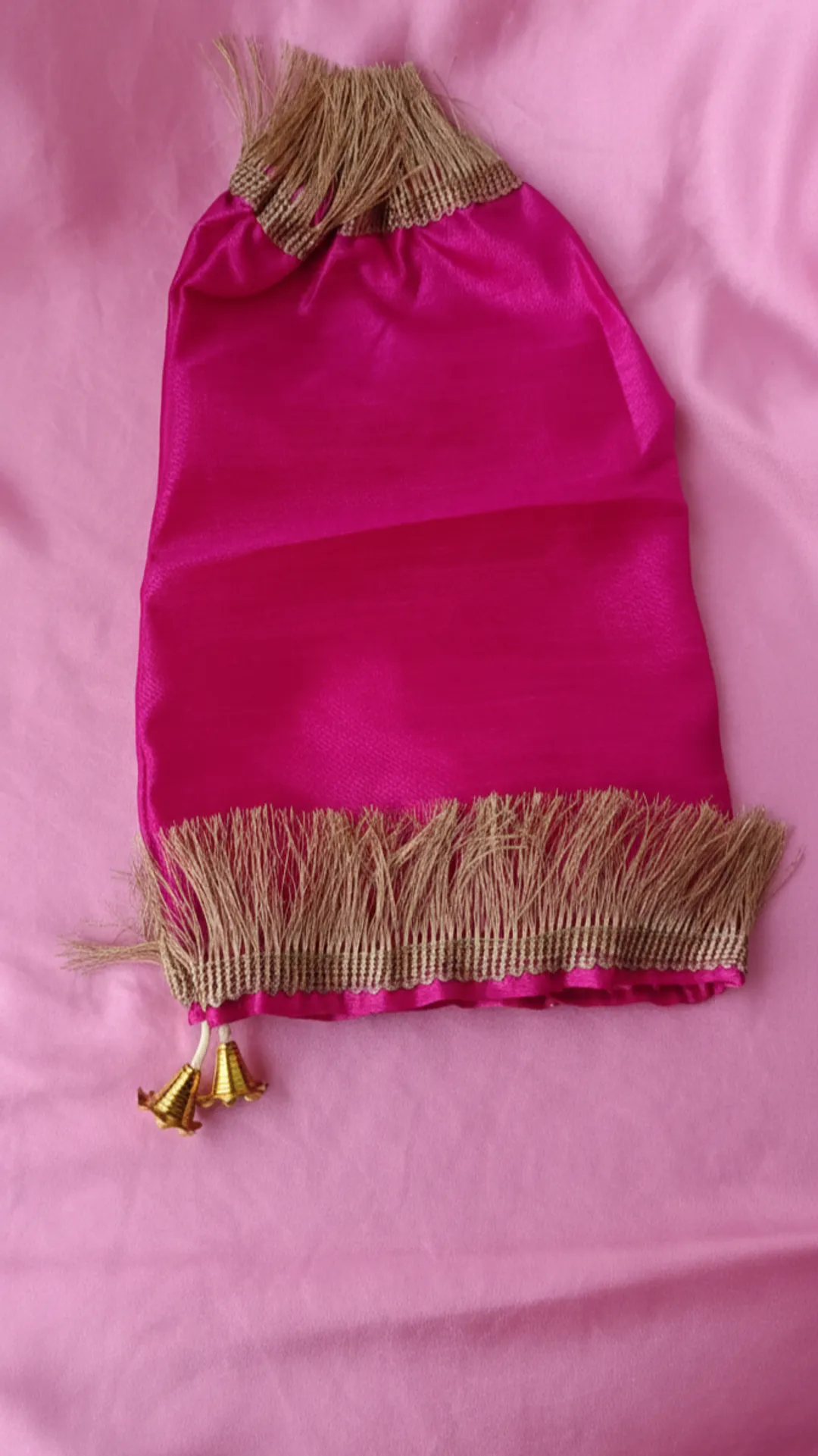 Pink Organza Chooda Cover