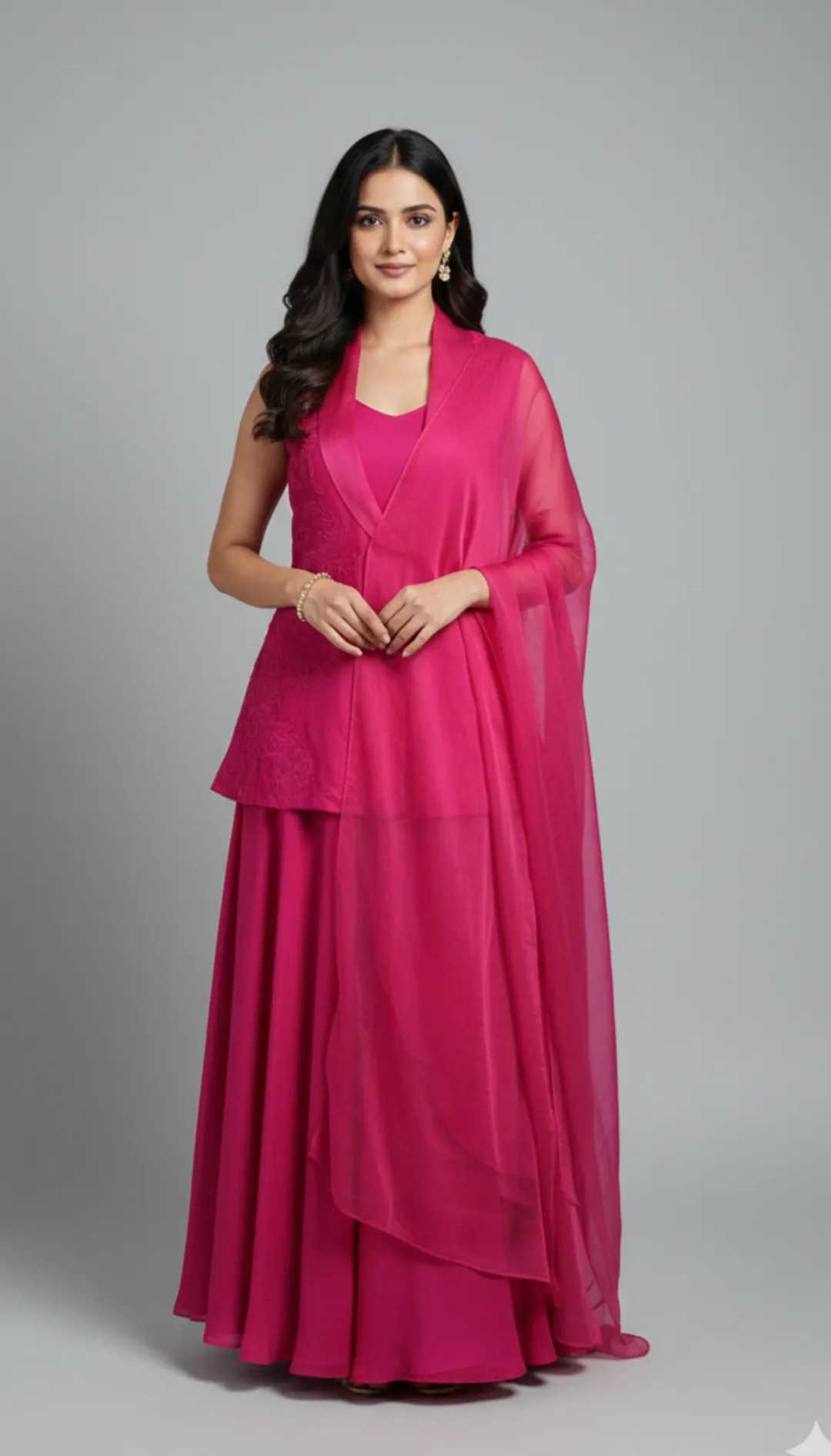 Fuscia Pink Indo Set